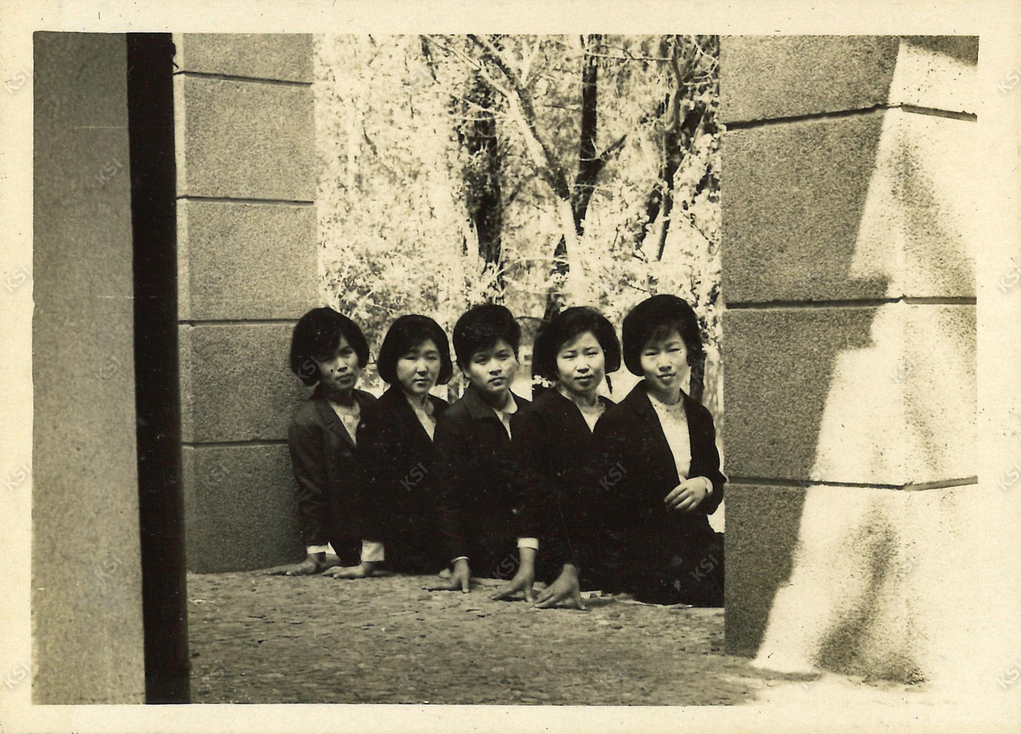 1962~1963년경 안동농업초급대학 동기들과