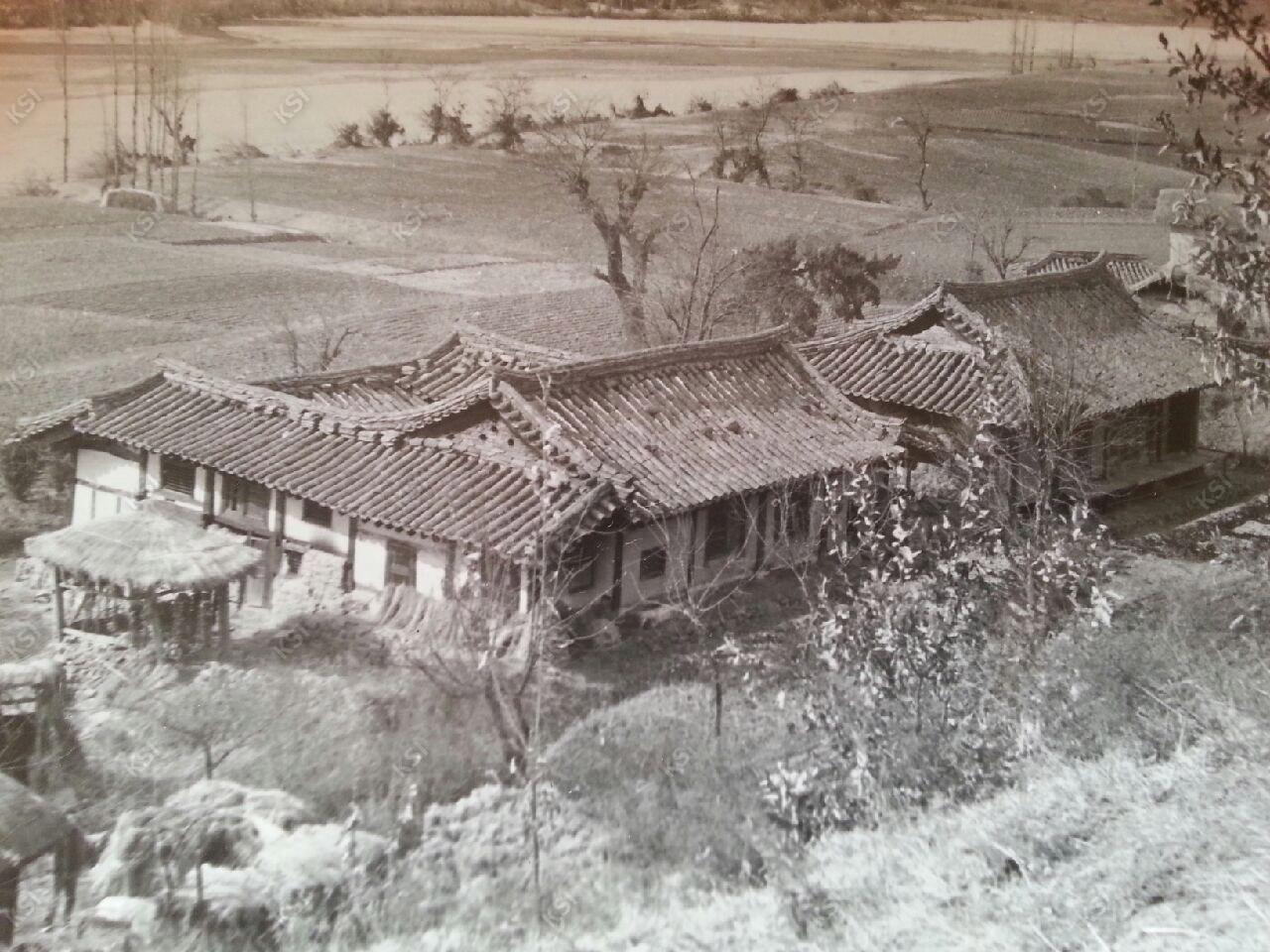 1960년경 월곡면 도목리 임연재 고택