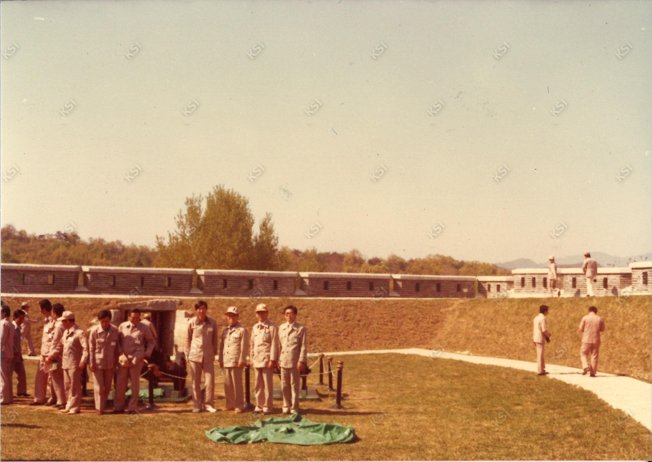 1970년대 강화도에서 단체사진