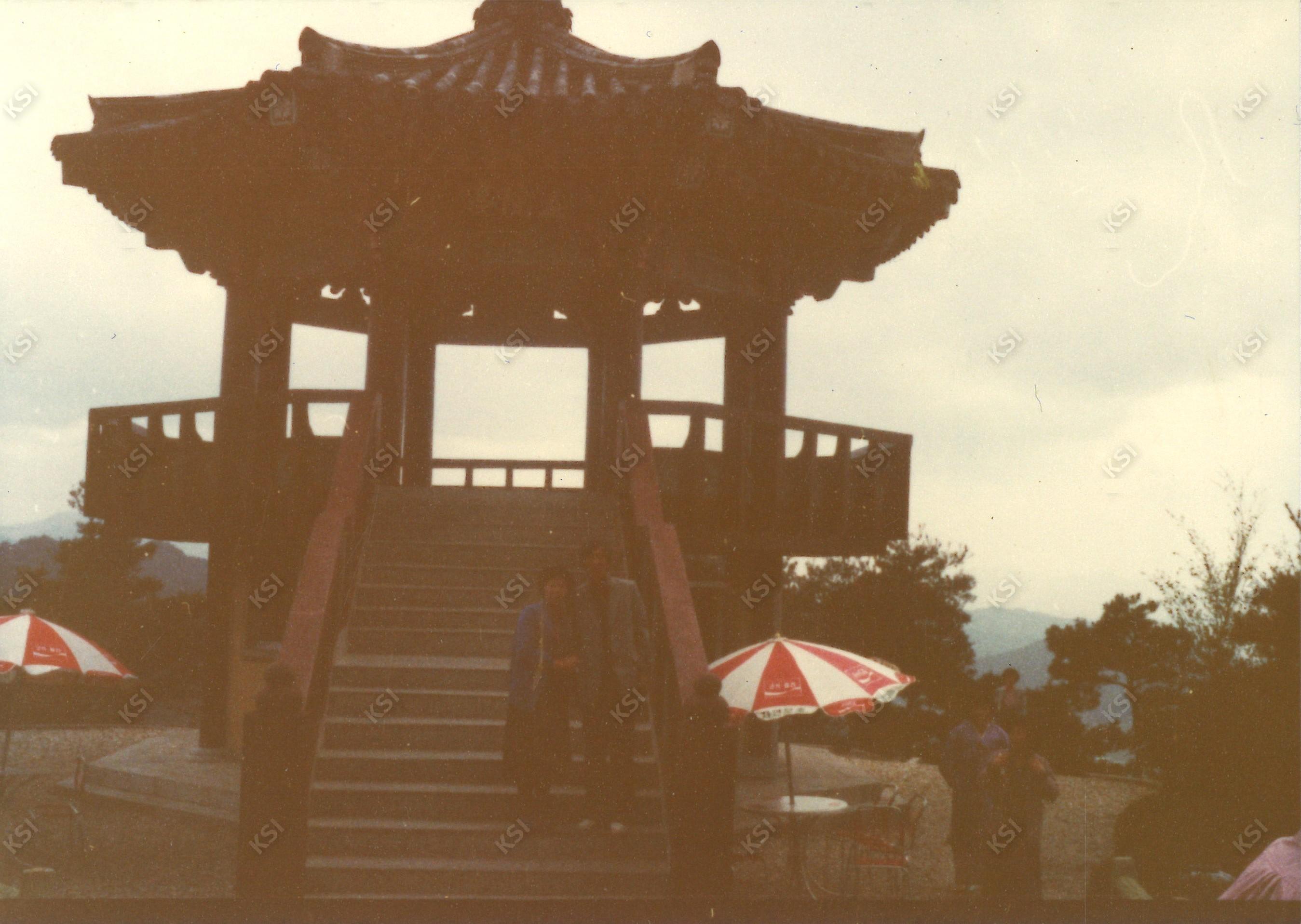 1970년대 김천 팔각정에서
