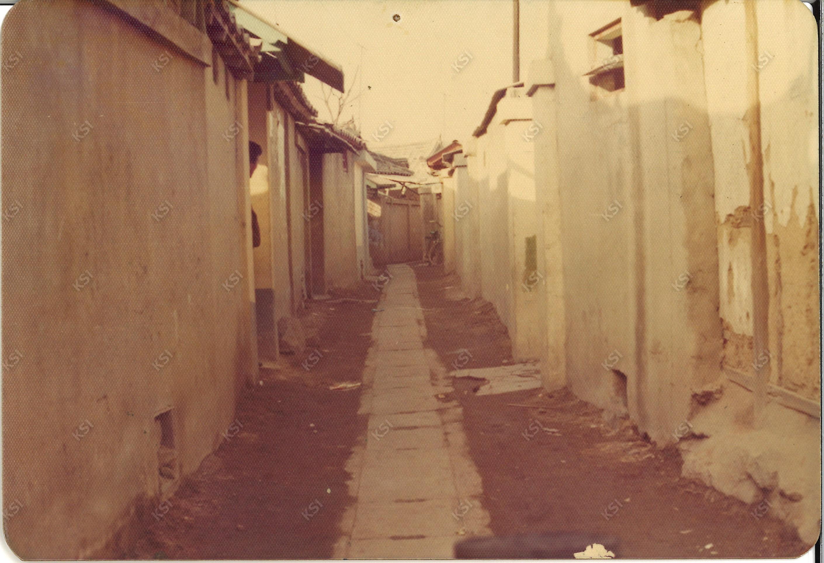 1970년대 당북동 하수도 공사