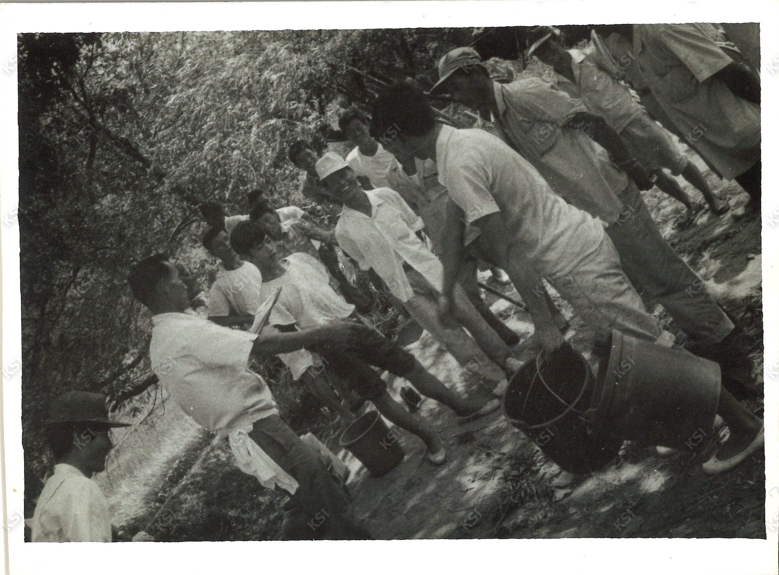 1970년대 새마을운동 활동 사진