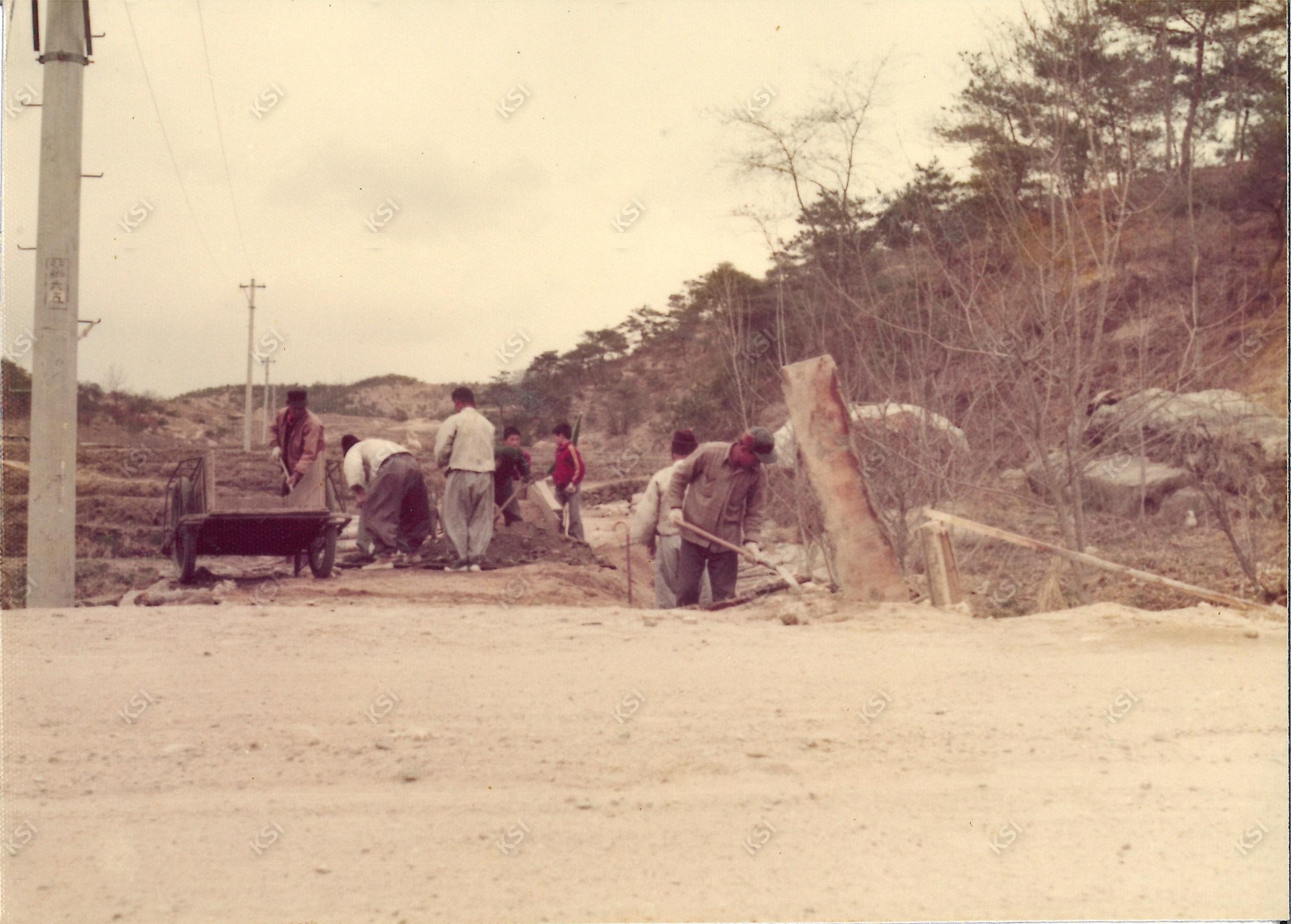 1970년대 용상동 하수도 공사