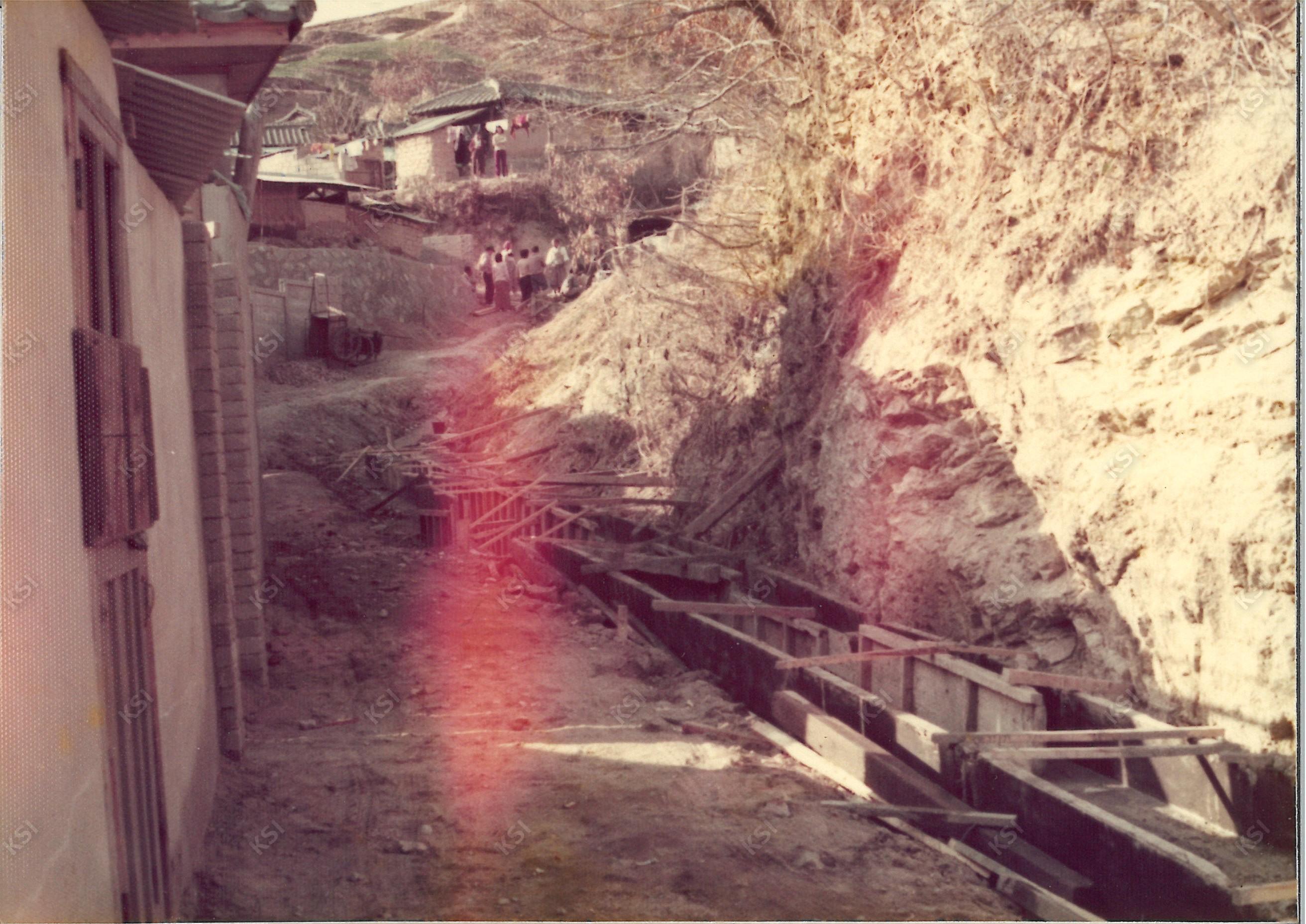 1970년대 용상동 하수도 공사