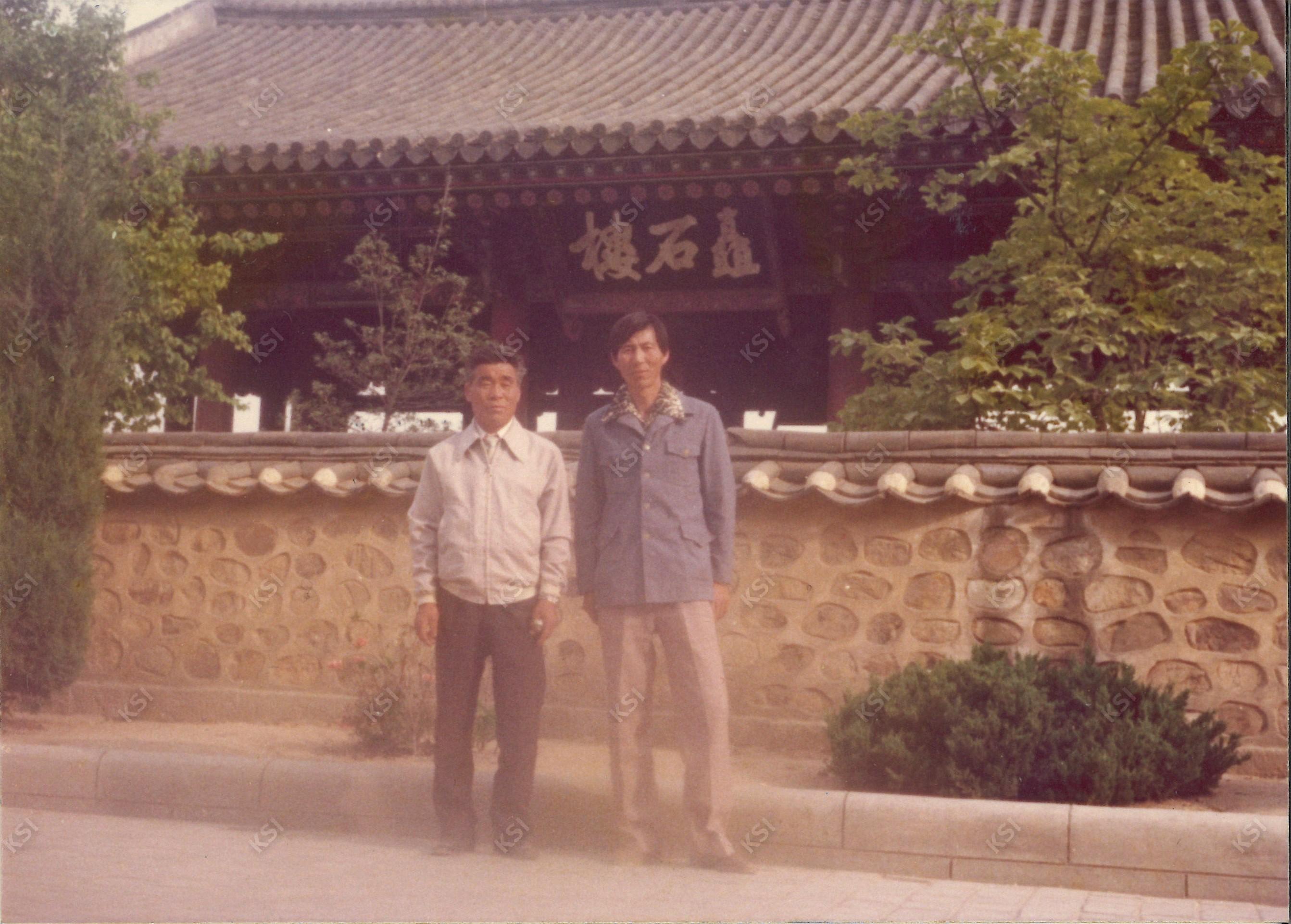 1978년 촉석루를 배경으로