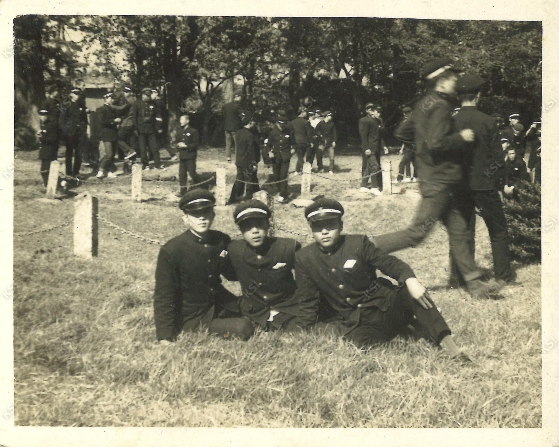 1967년 안동고등학교 가교사 인근에서