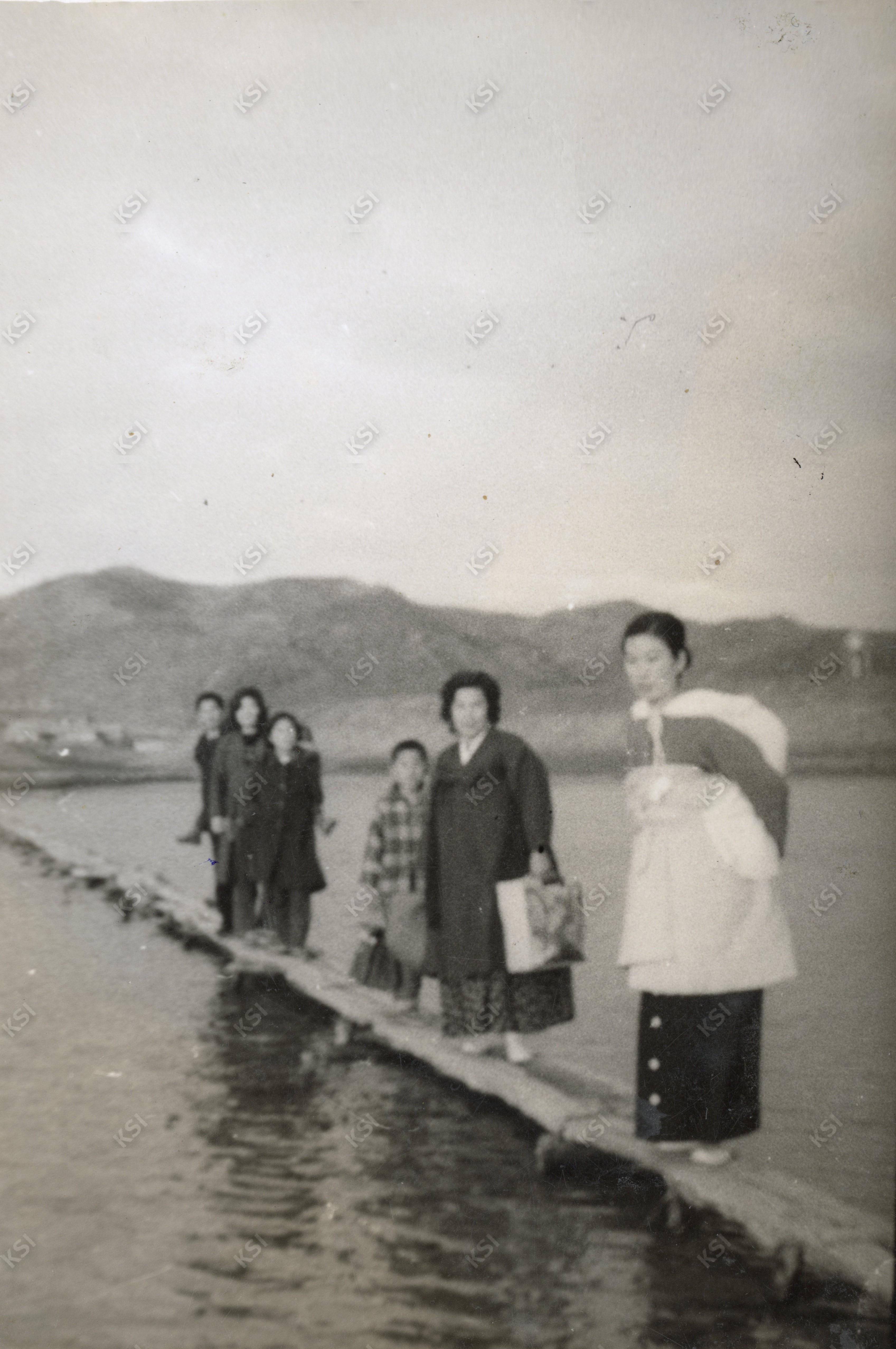 1973년경 용상-정상 외나무다리