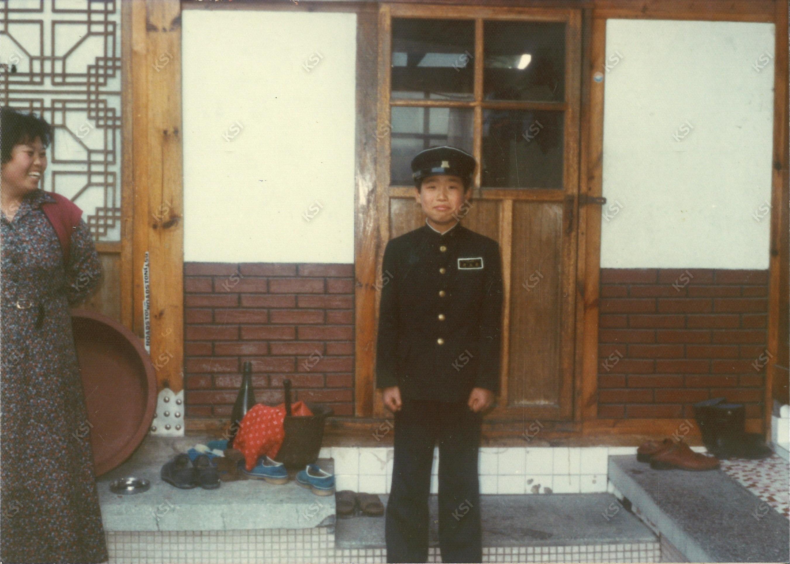 1970년대 용상동 자택에서