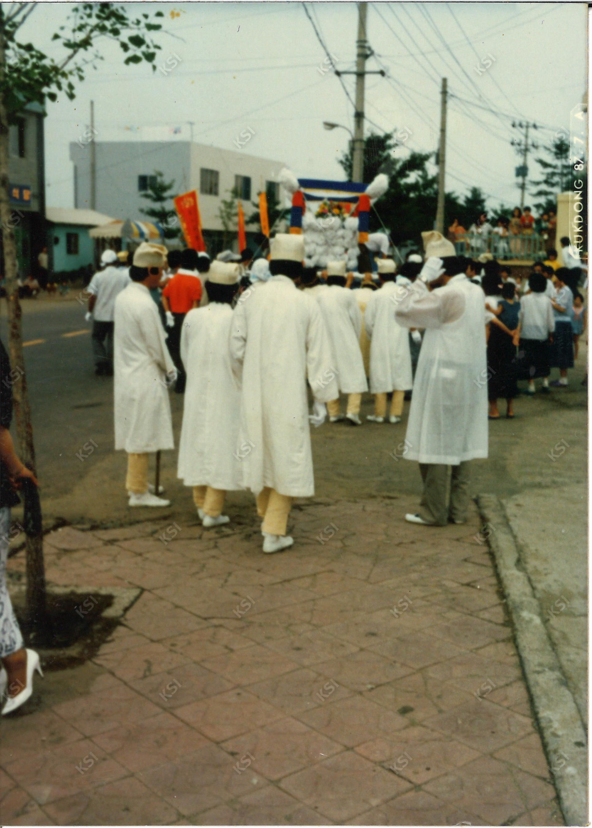 1987년 7월 26일 조부 상례