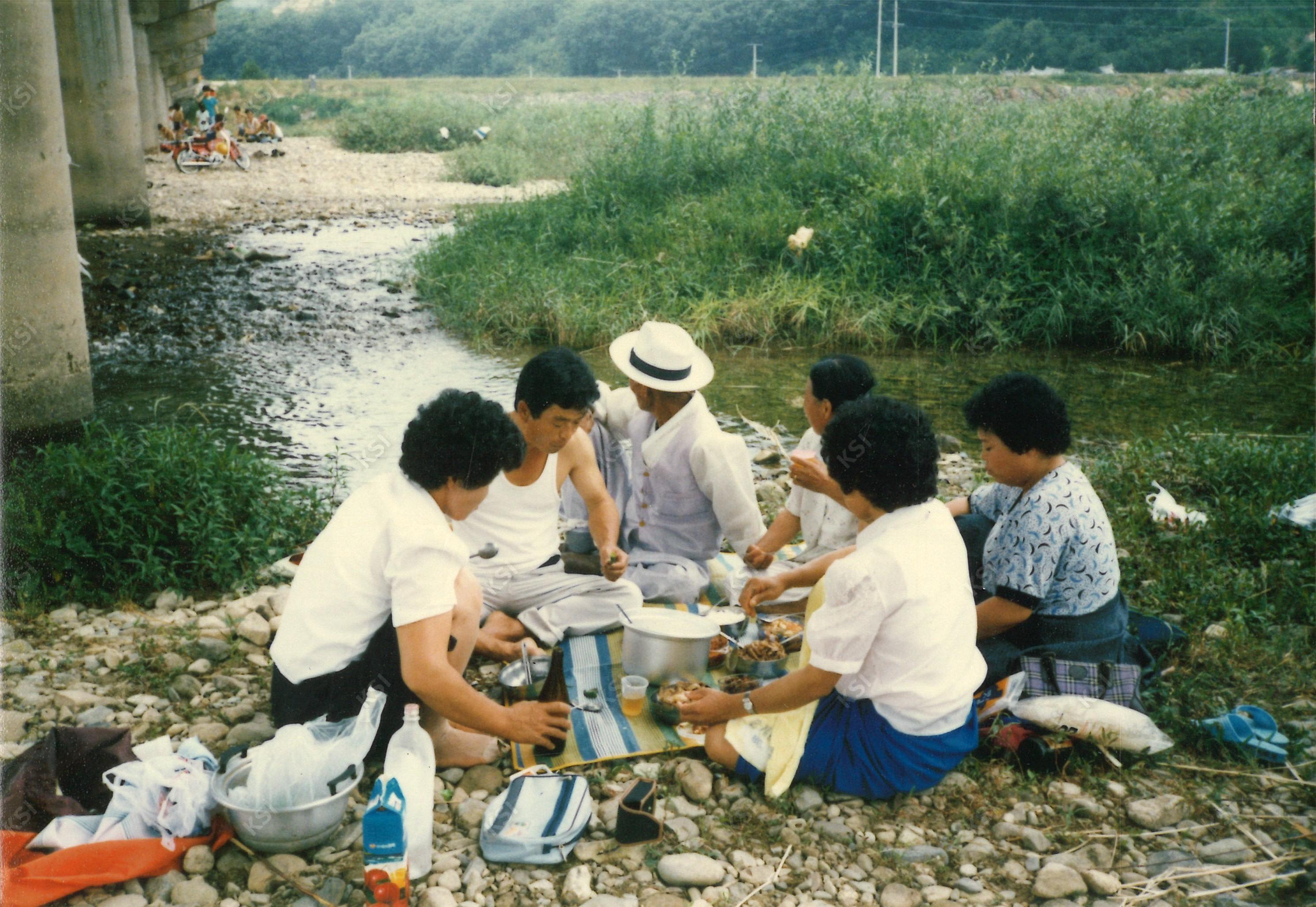 1990년대 초반 길안천 나들이