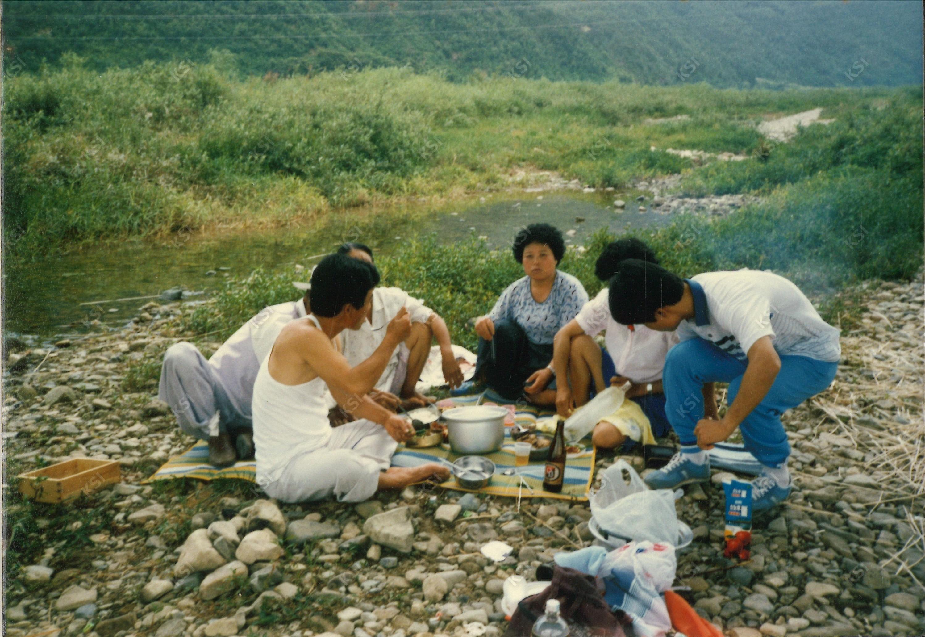 1990년대 초반 길안천 나들이