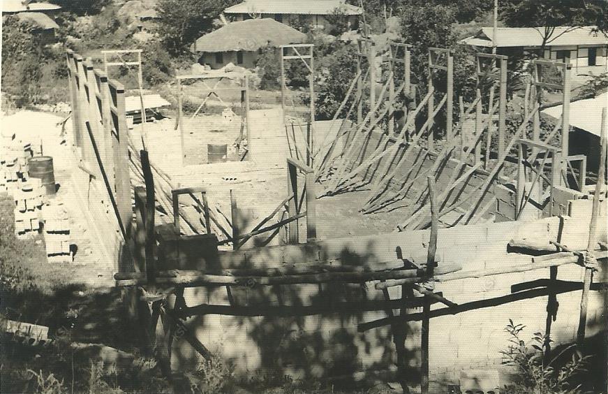 1972년 신덕교회 신축 공사