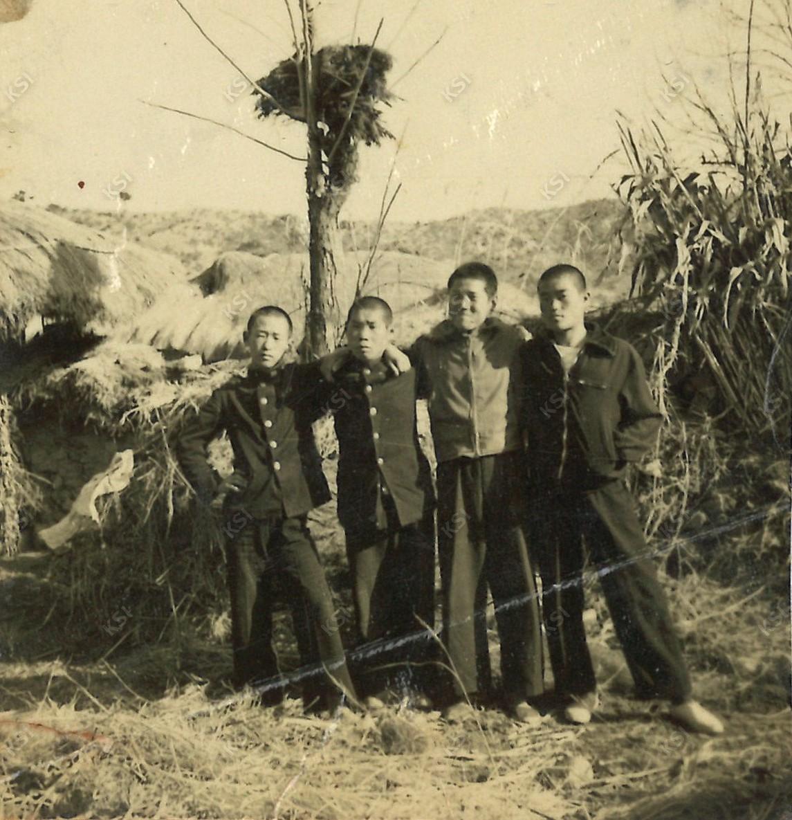 1950년대 후반 친구들과
