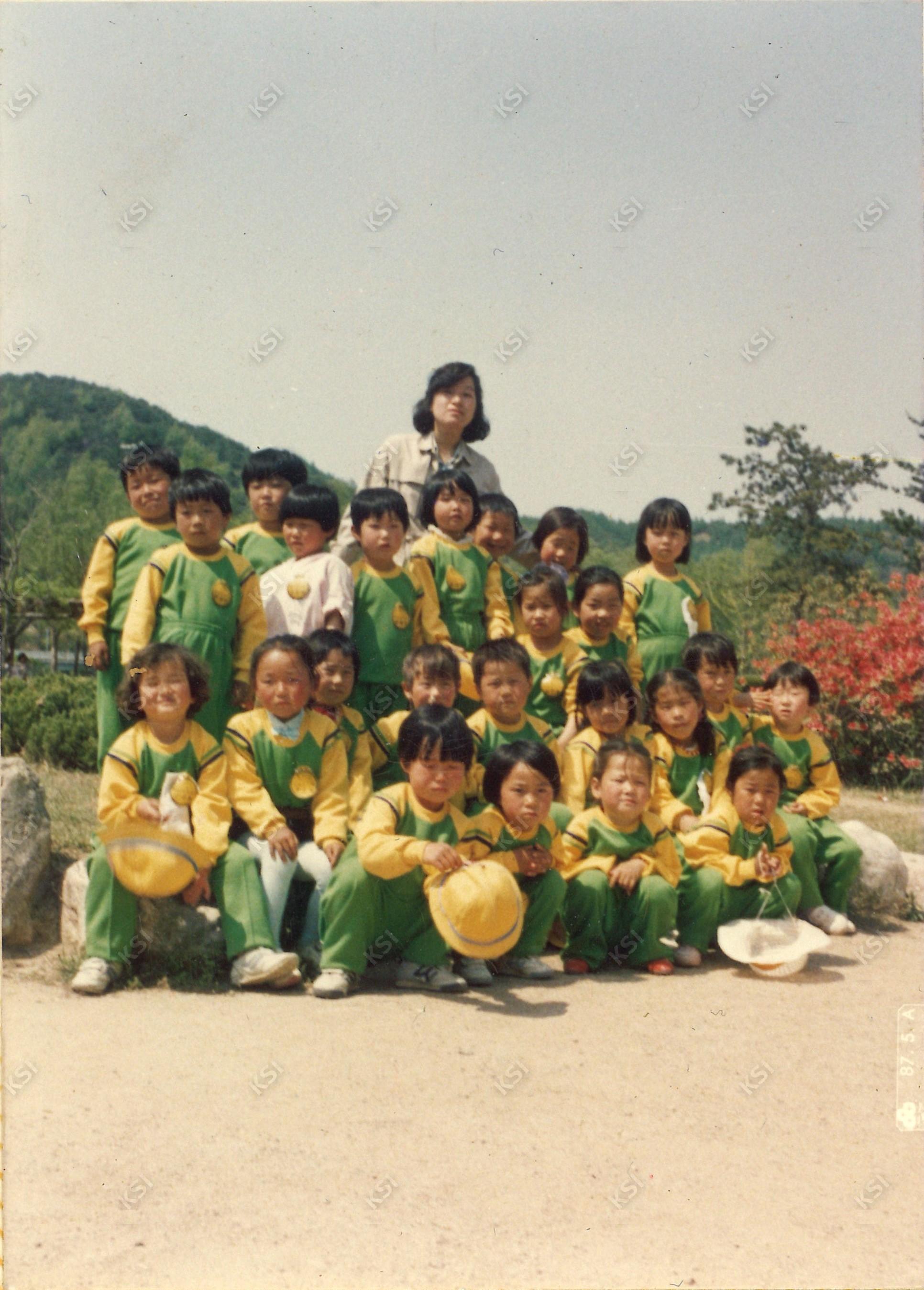 1987년 서후국민학교 병설유치원 친구들