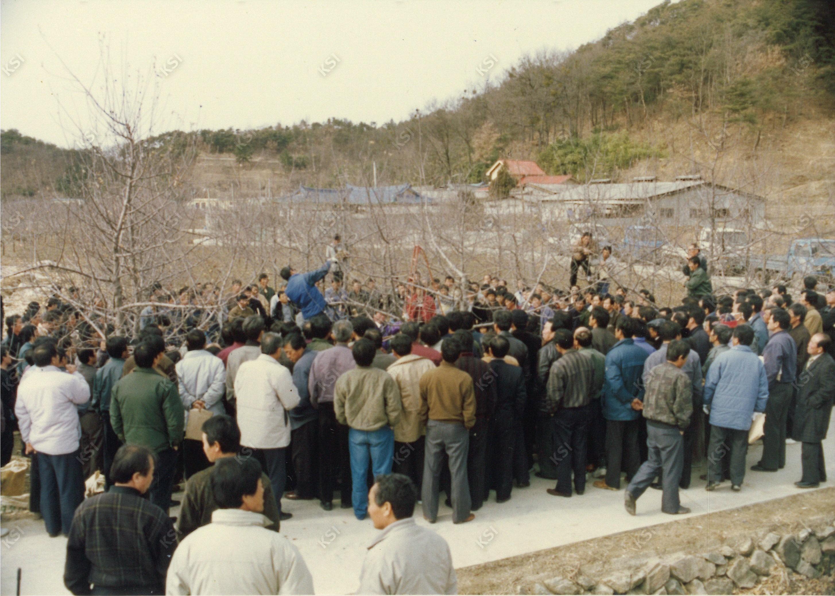1994년 임하에서 한일친선농업교류 행사