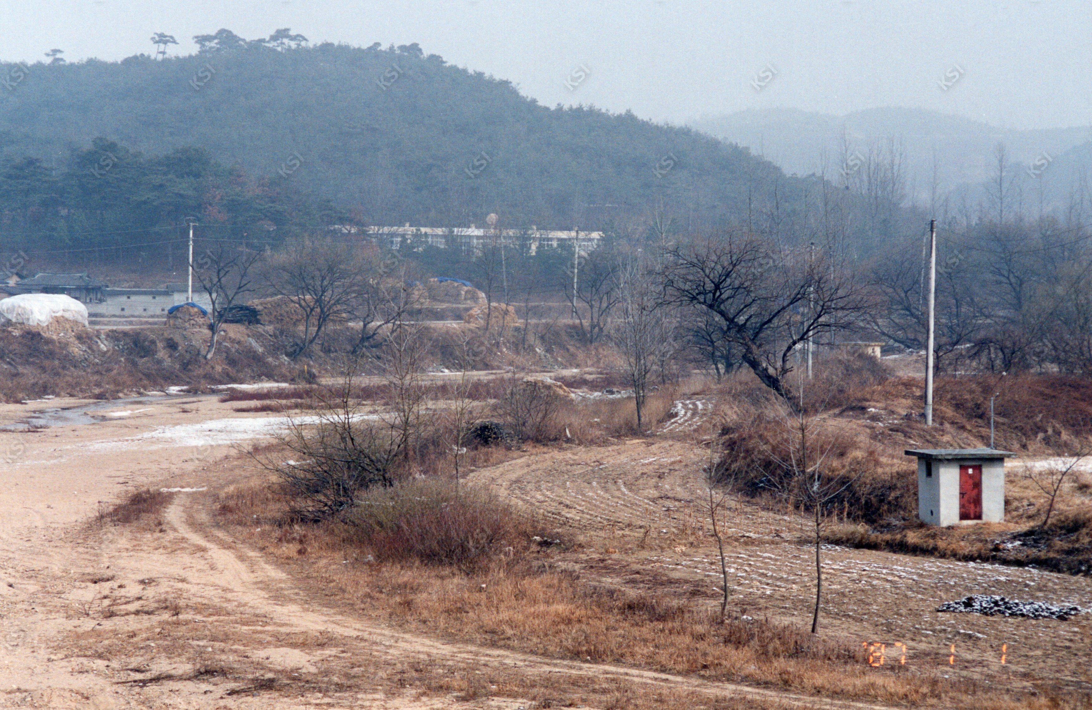 1987년 송강국민학교 등교길