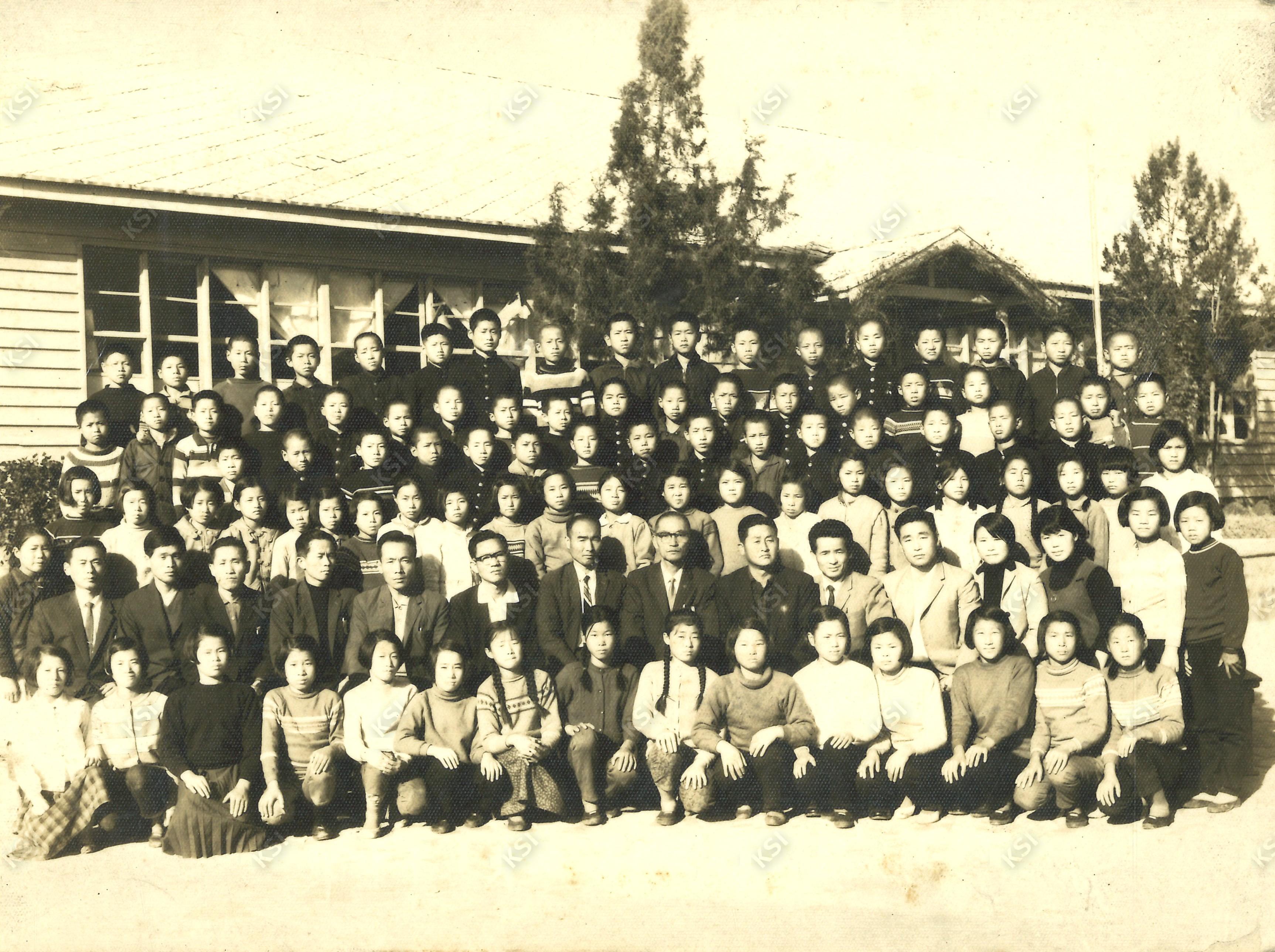 1960년대 학남국민학교 졸업사진
