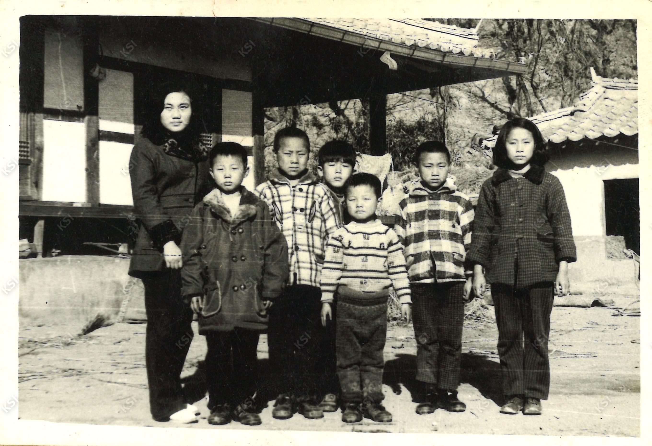1970년대 초 손주들