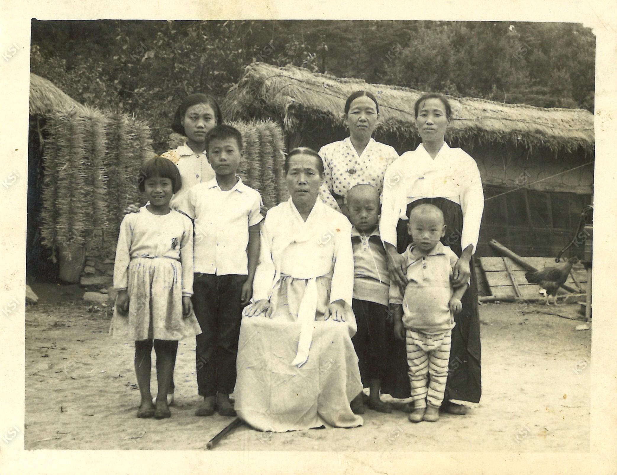 1960년대 가족사진