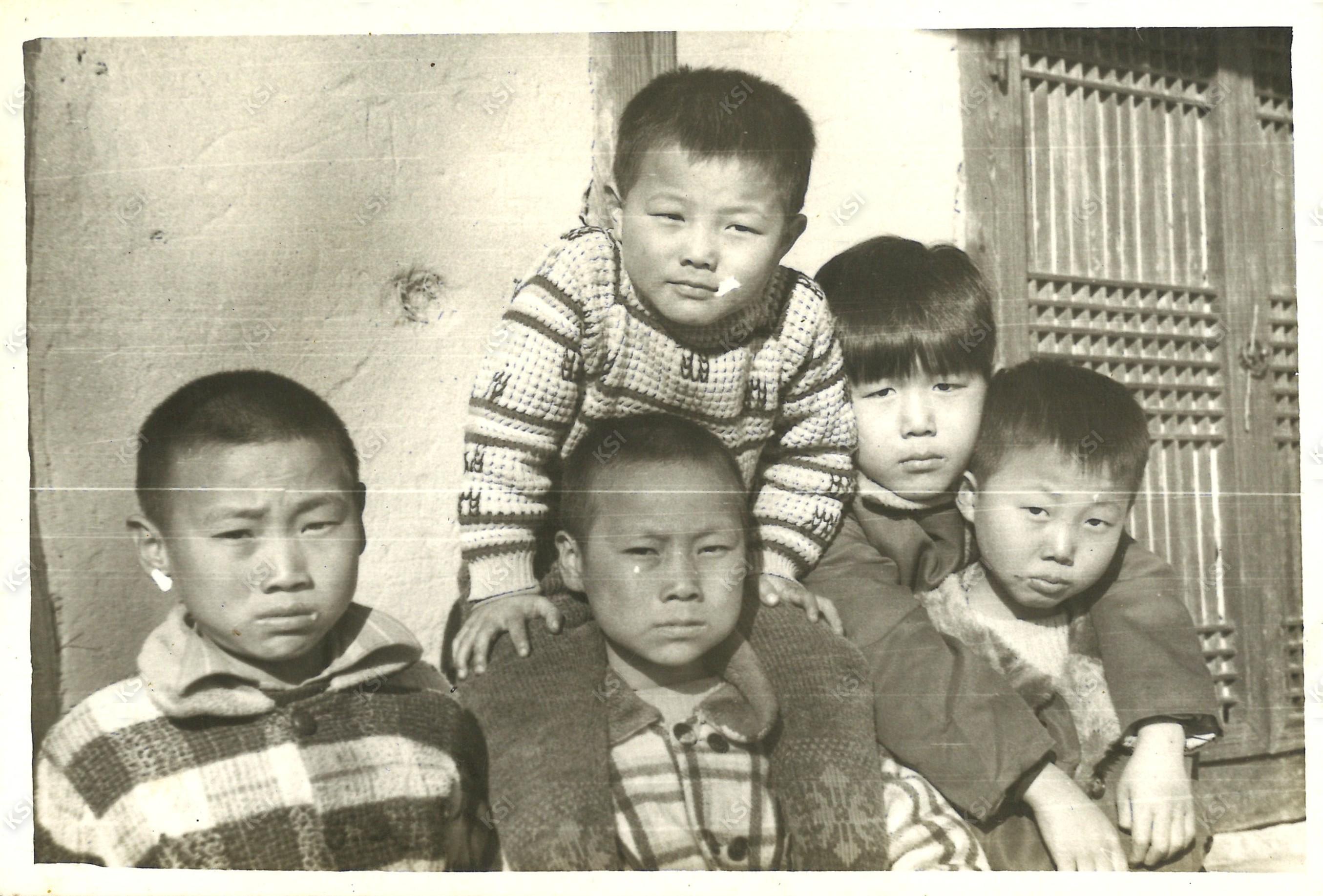 1970년대 초 손자들