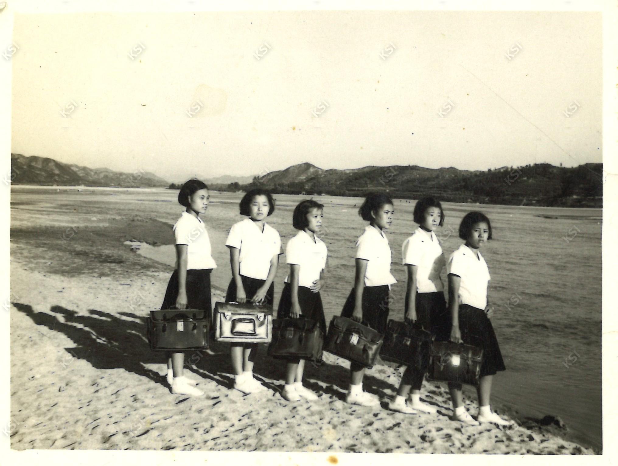 1969년 낙동강에서
