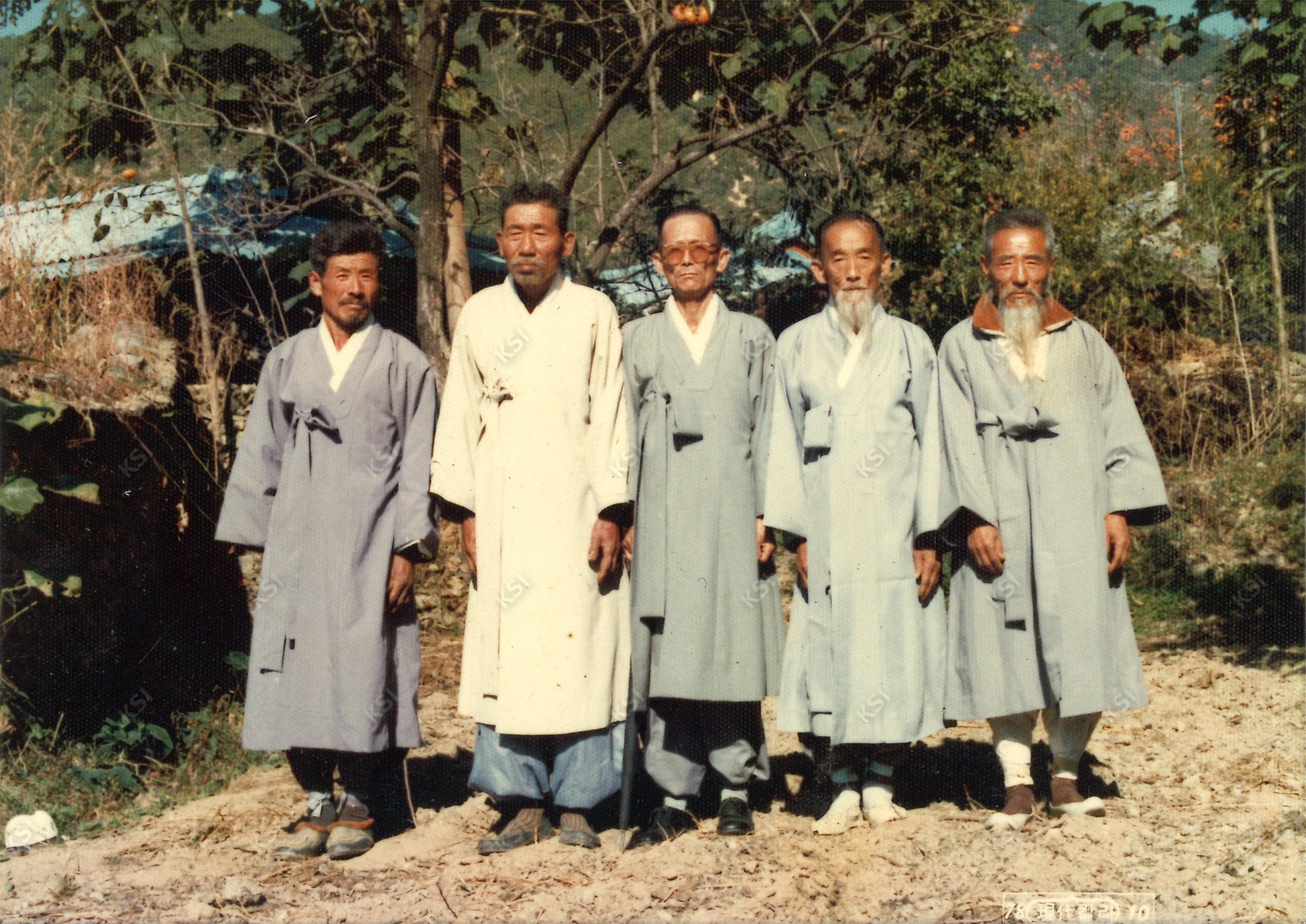 1978년 집 앞에서
