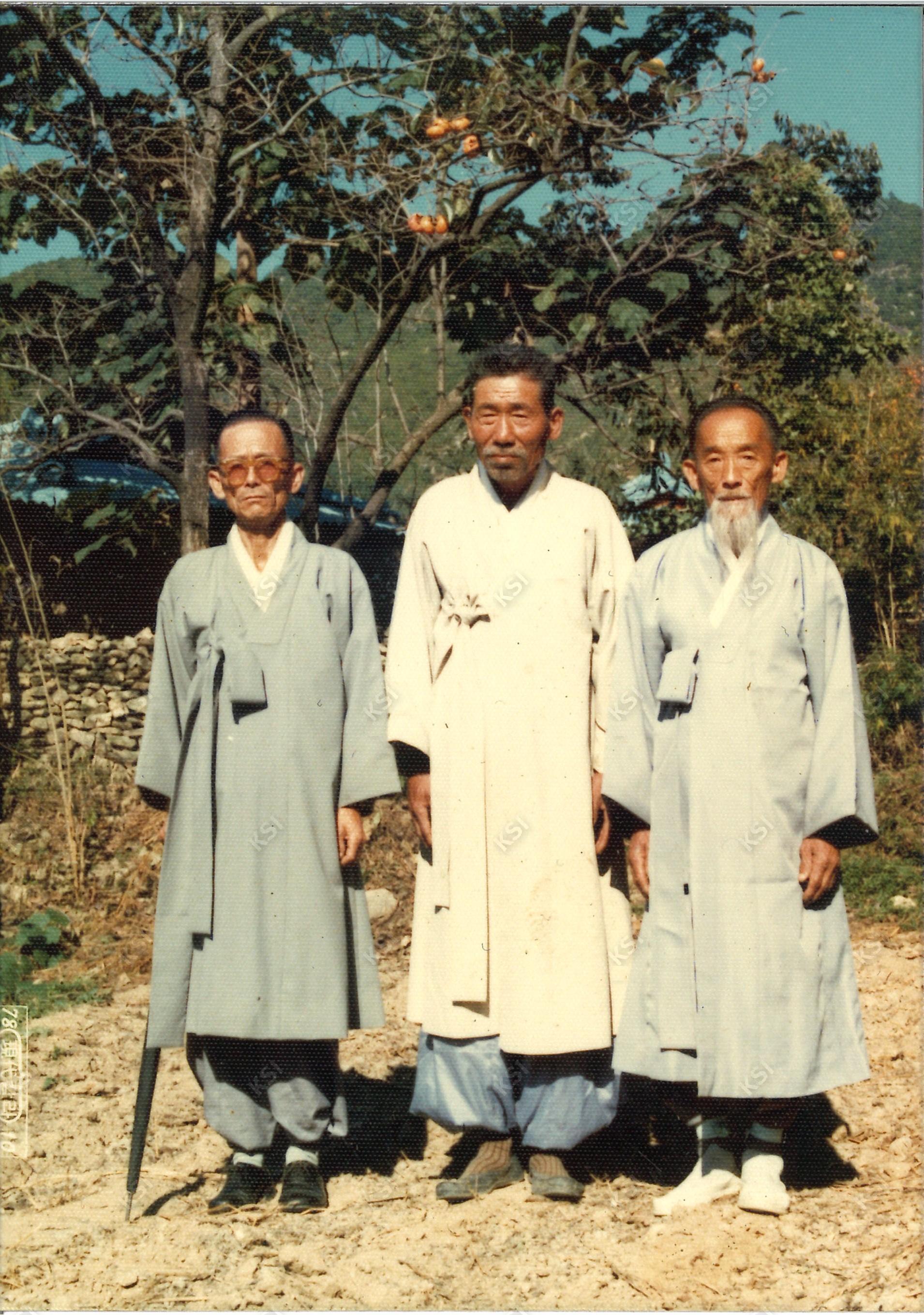 1978년 집 앞에서