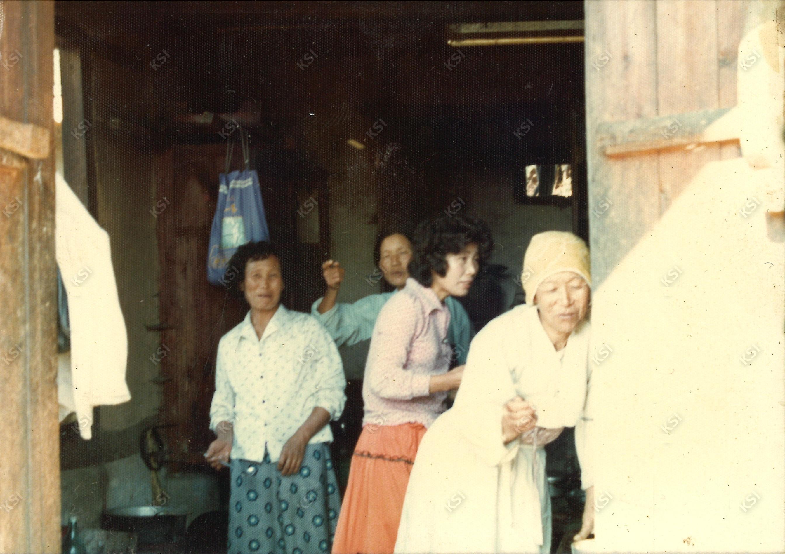 1979년 부엌 모습