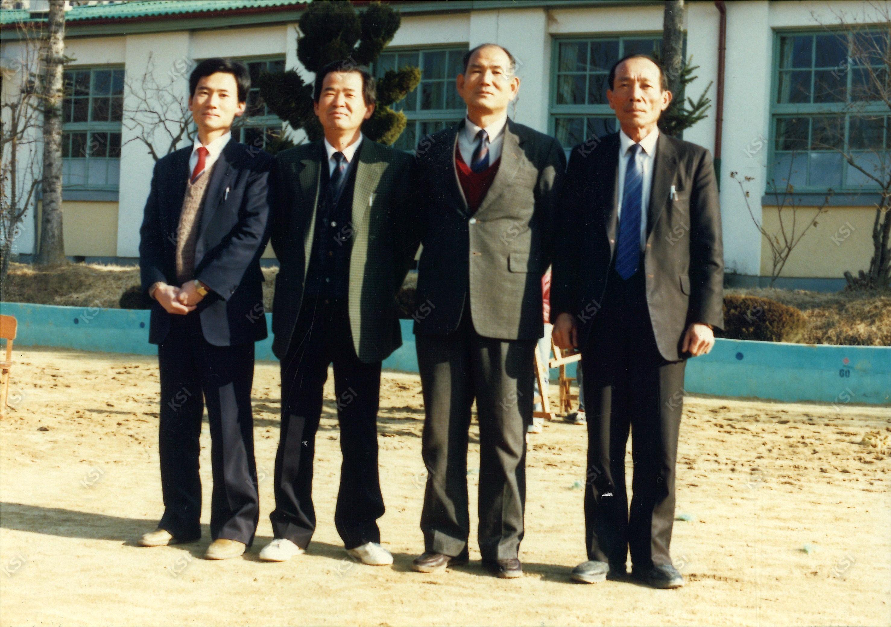 1989년 교직원 모습