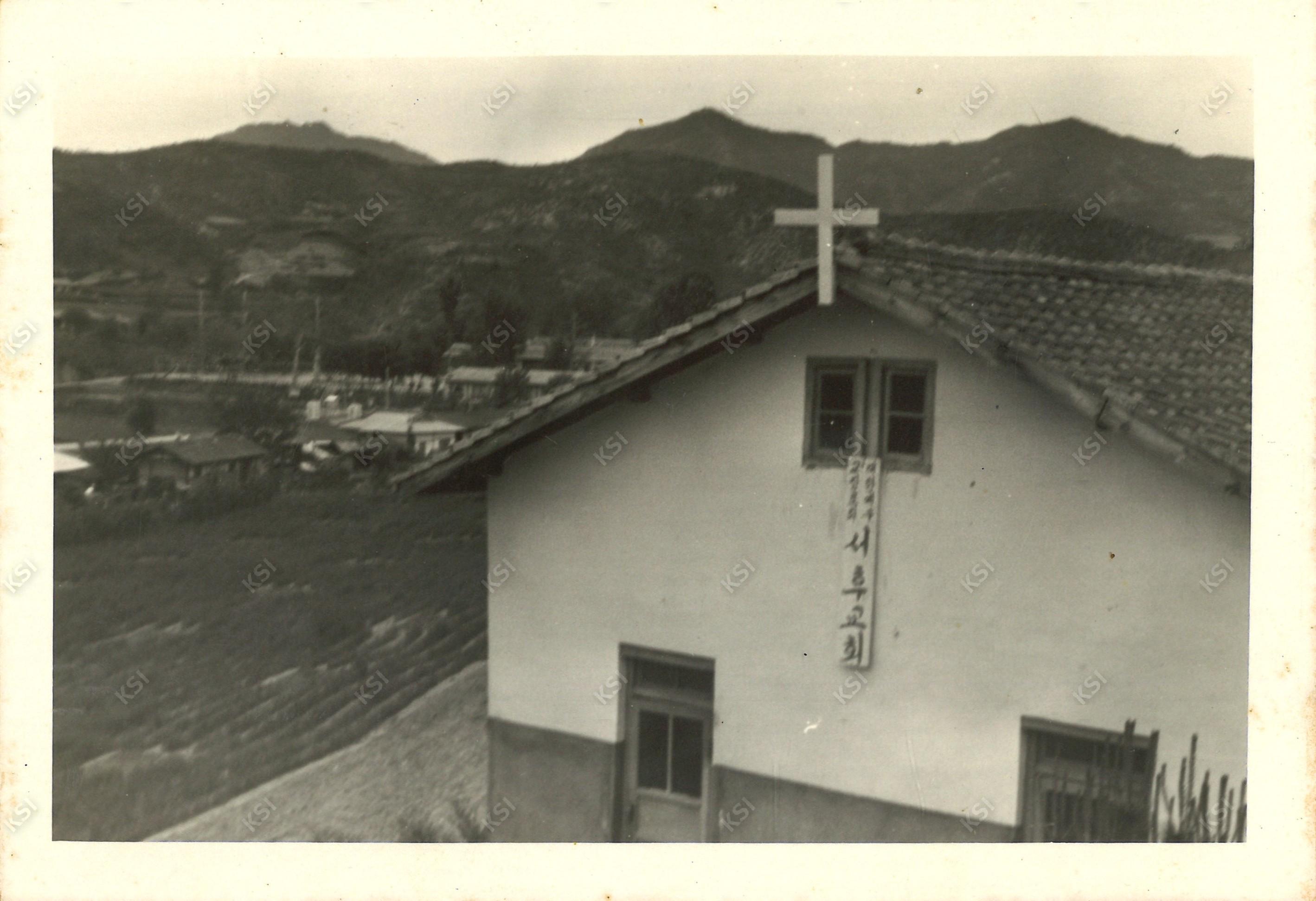 1970년대 서후교회 예배당