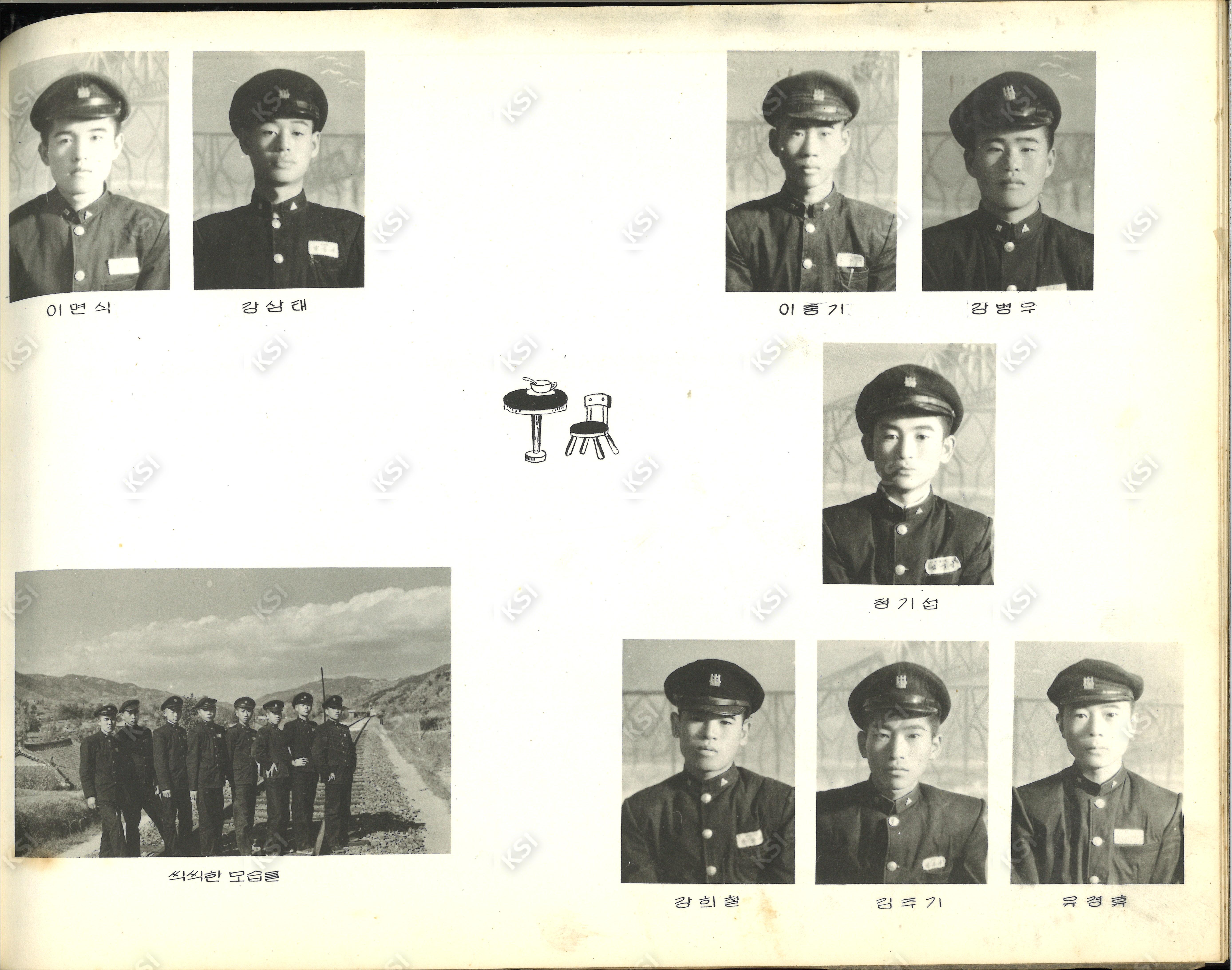 1963년 북후중학교 졸업생