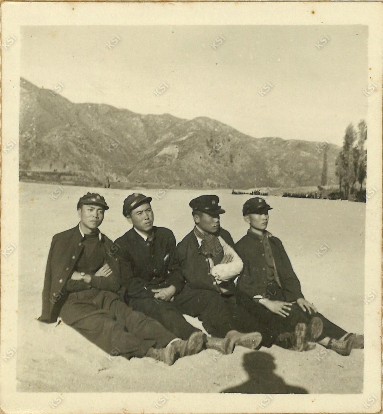 1950년대 초 안동사범학교 선어대 소풍