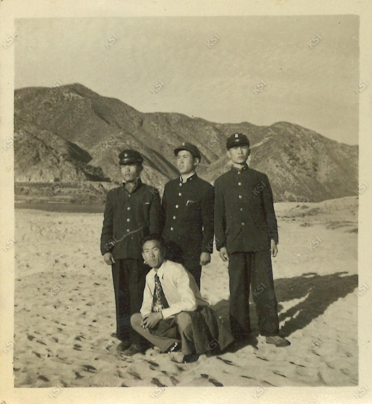 1950년대 초 안동사범학교 선어대 소풍