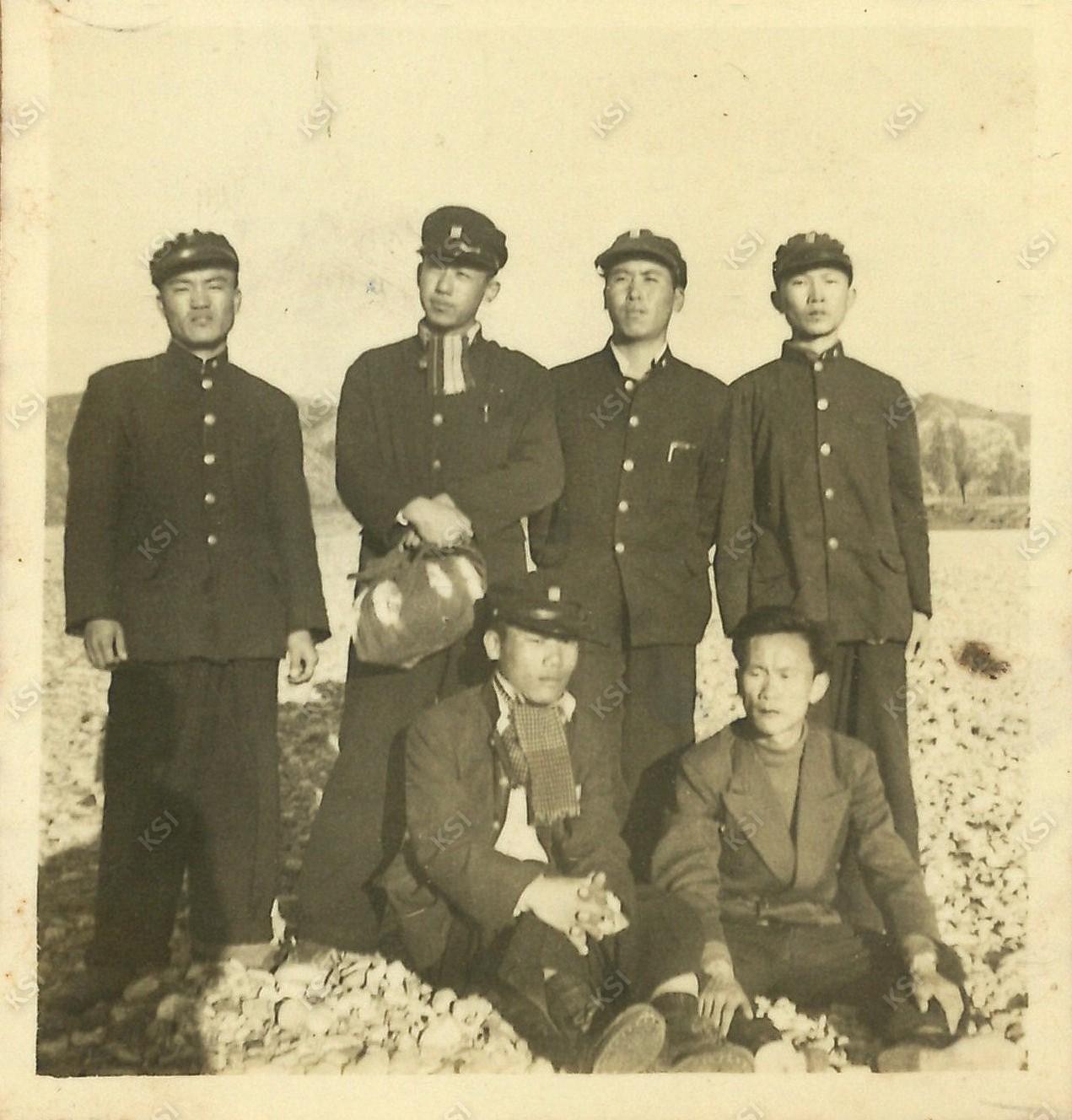 1950년대 초 안동사범학교 선어대 소풍