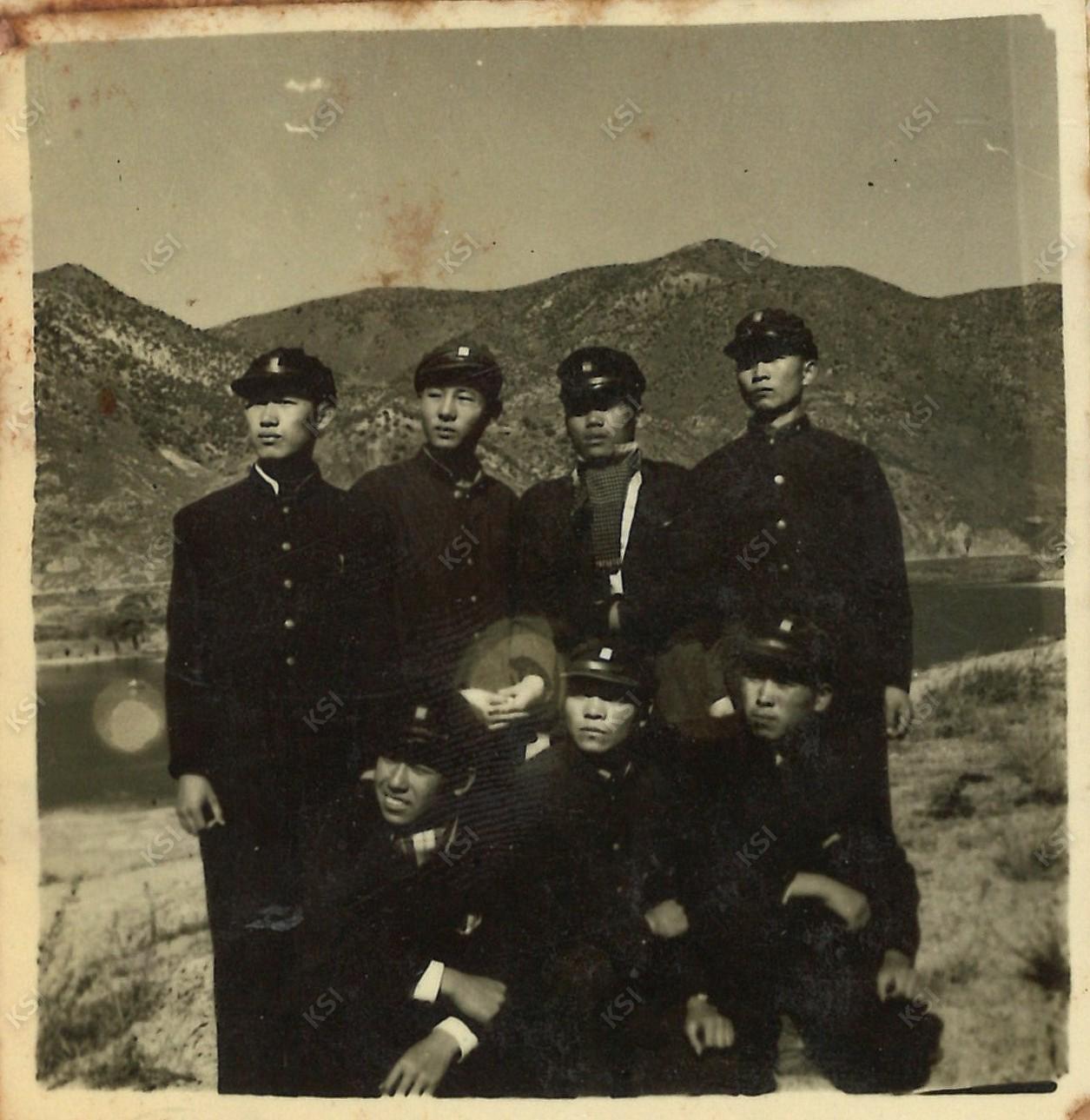 1950년대 초 안동사범학교 선어대 소풍