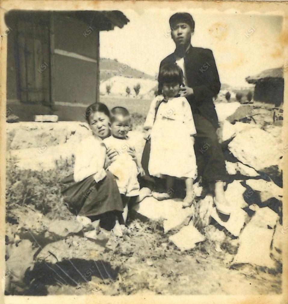 1950년대 누님 집에서