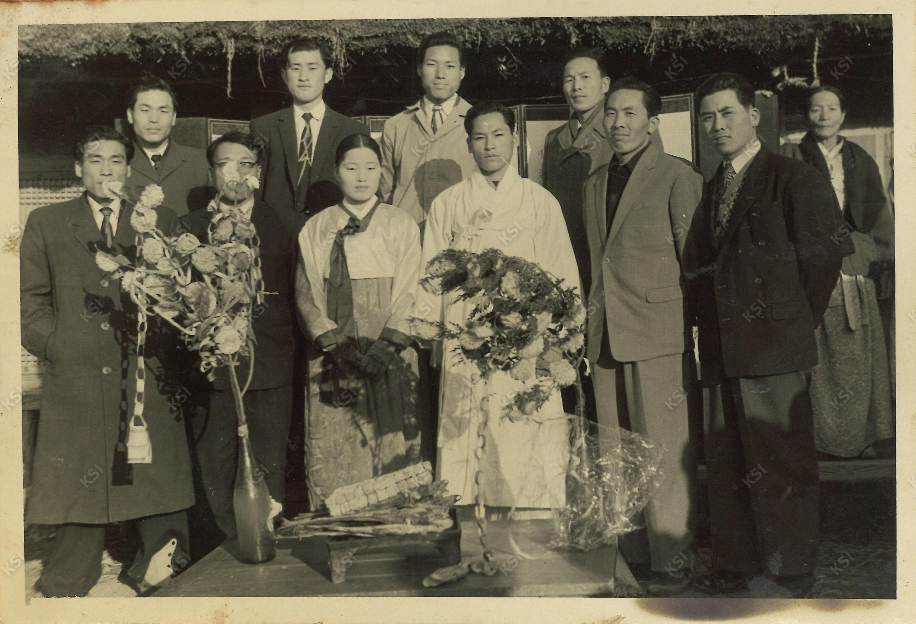 1958년 유종걸선생 결혼식
