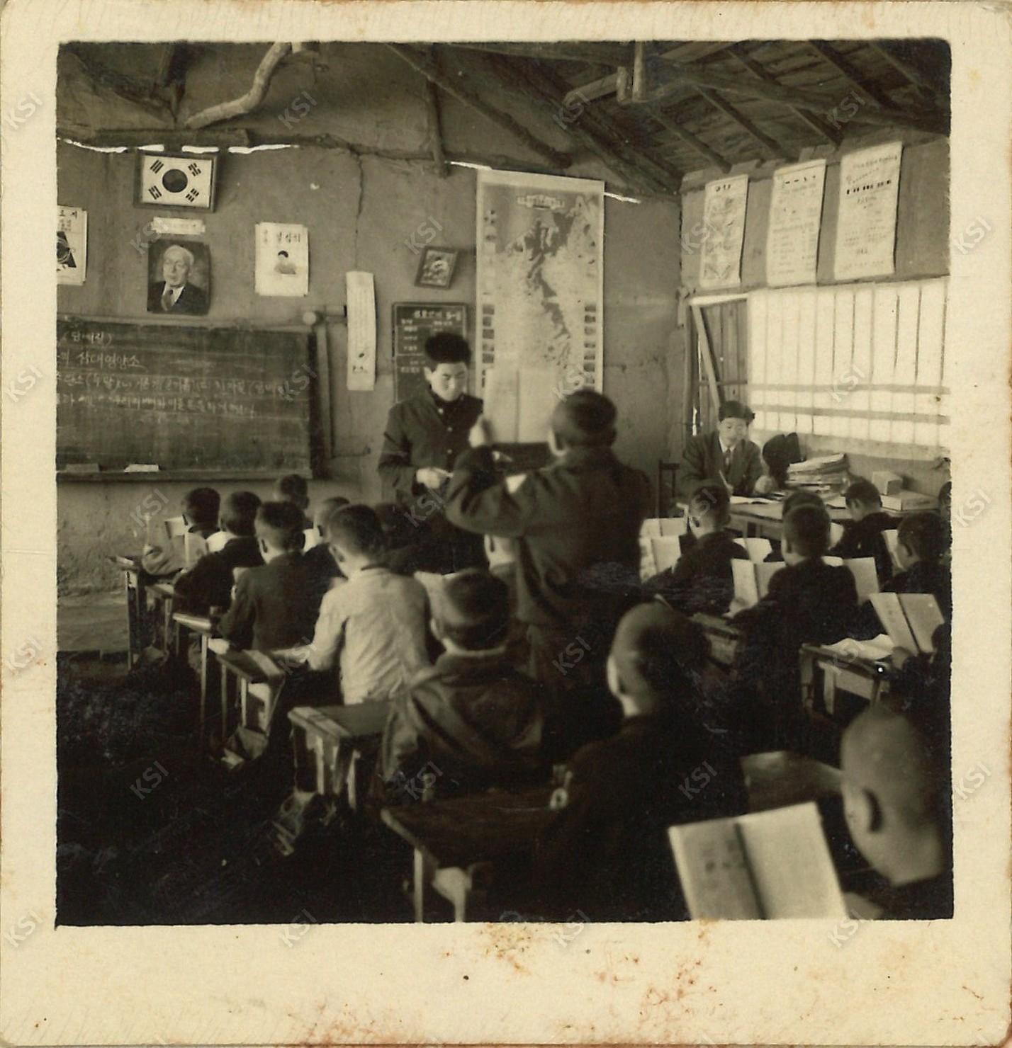 1955년 안동중앙국민학교 교생실습