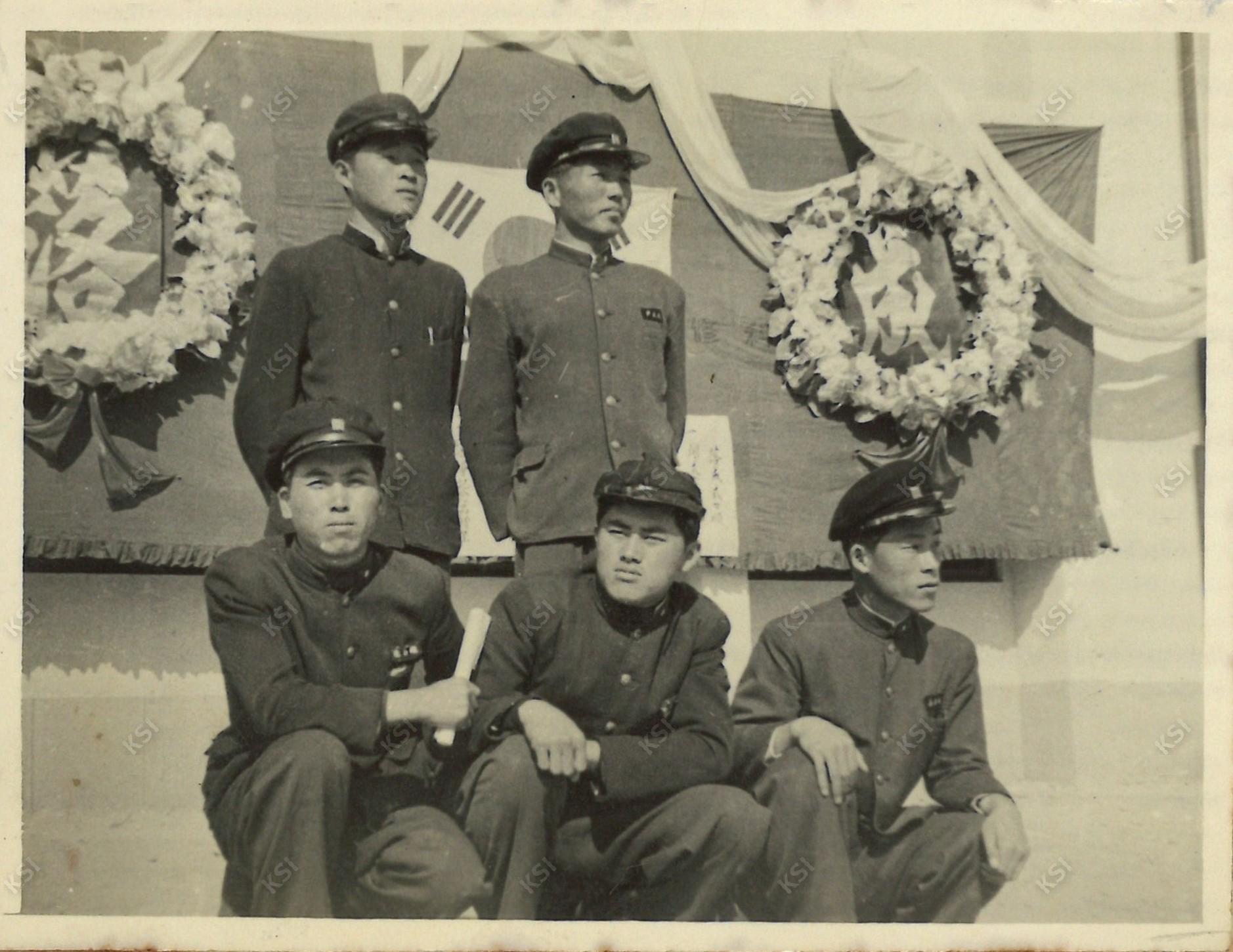 1955년 안동사범학교 본관 낙성식