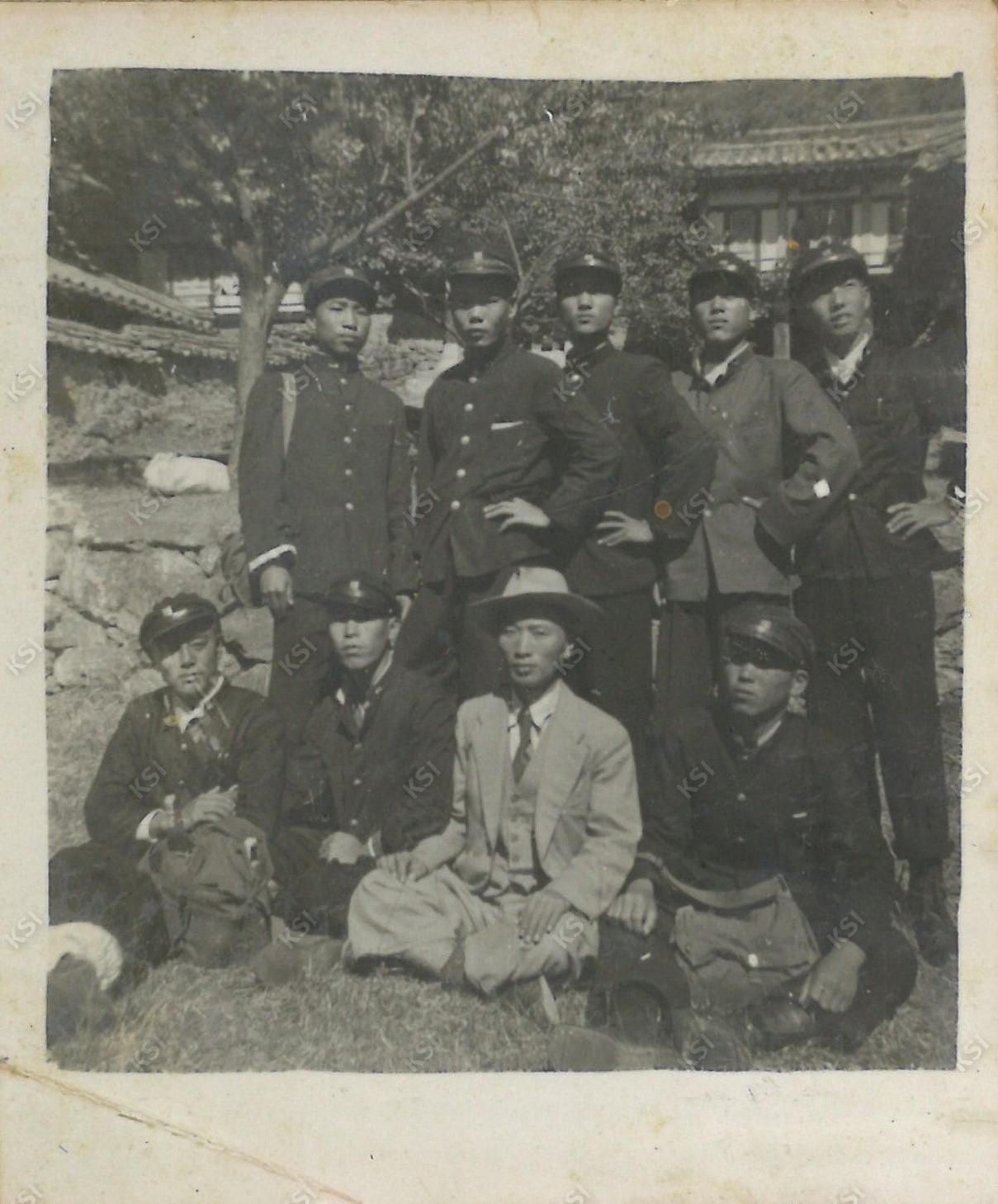 1950년대 선생님과 친구들