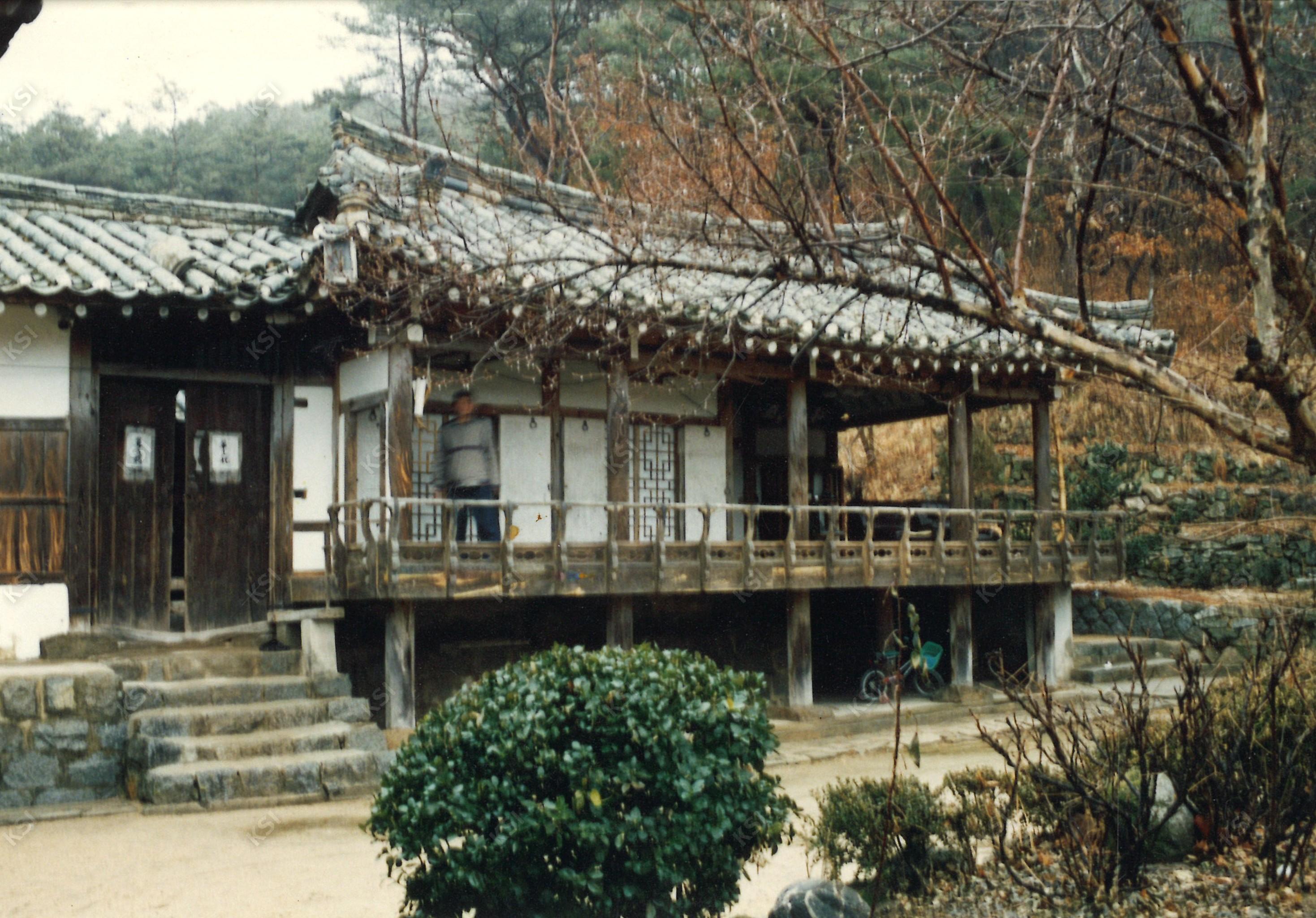 1980년대 간재종택 사랑채