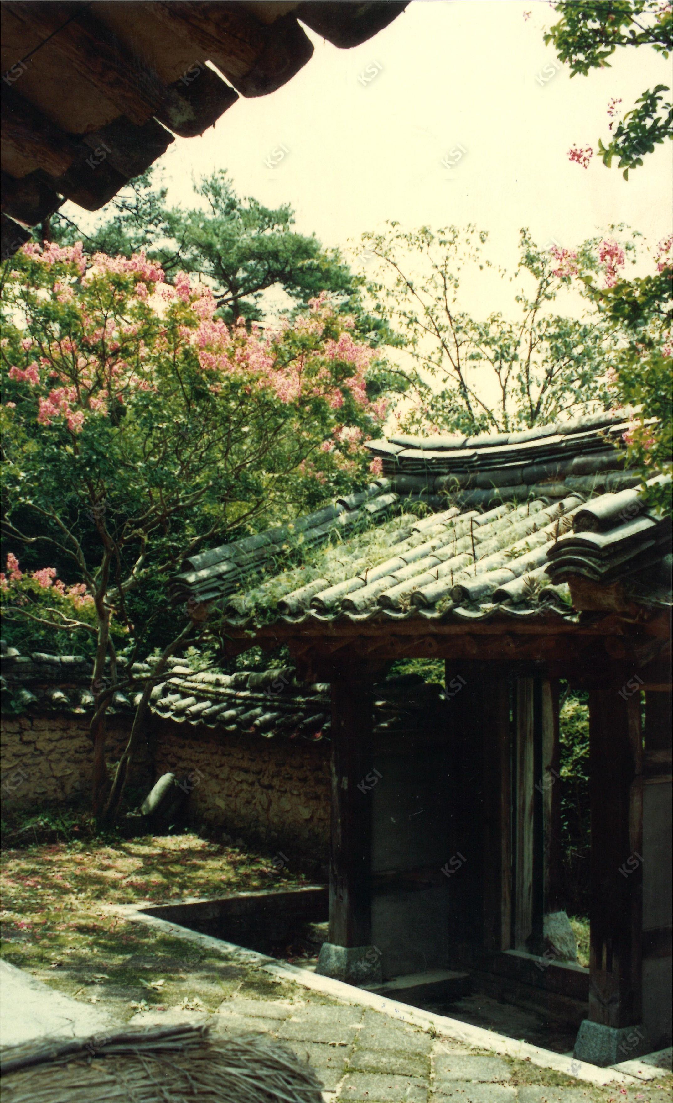 1980년대 사당 입구