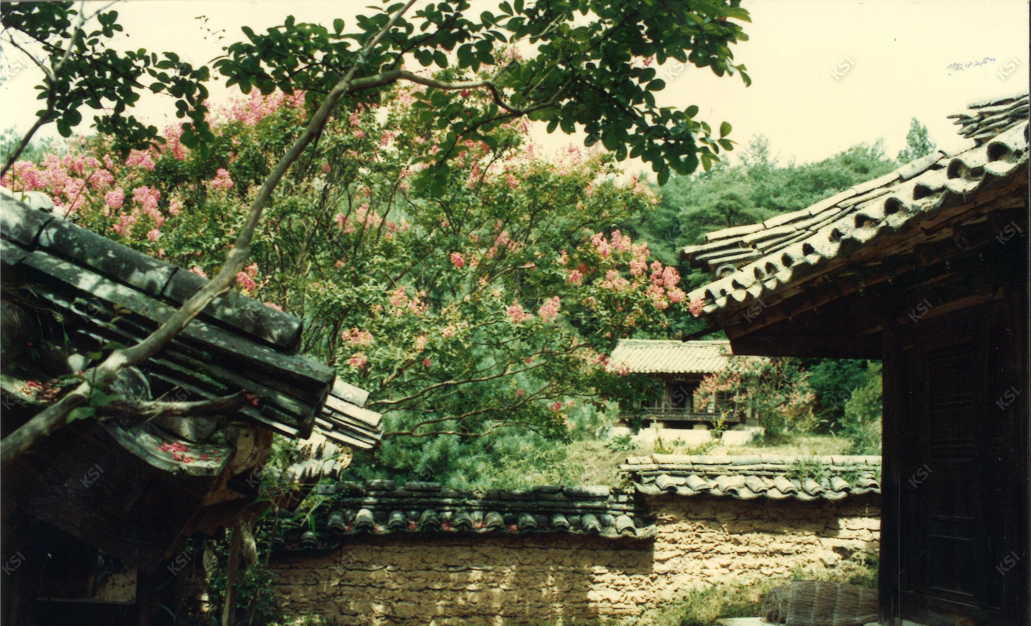 1980년대 간재정 전경