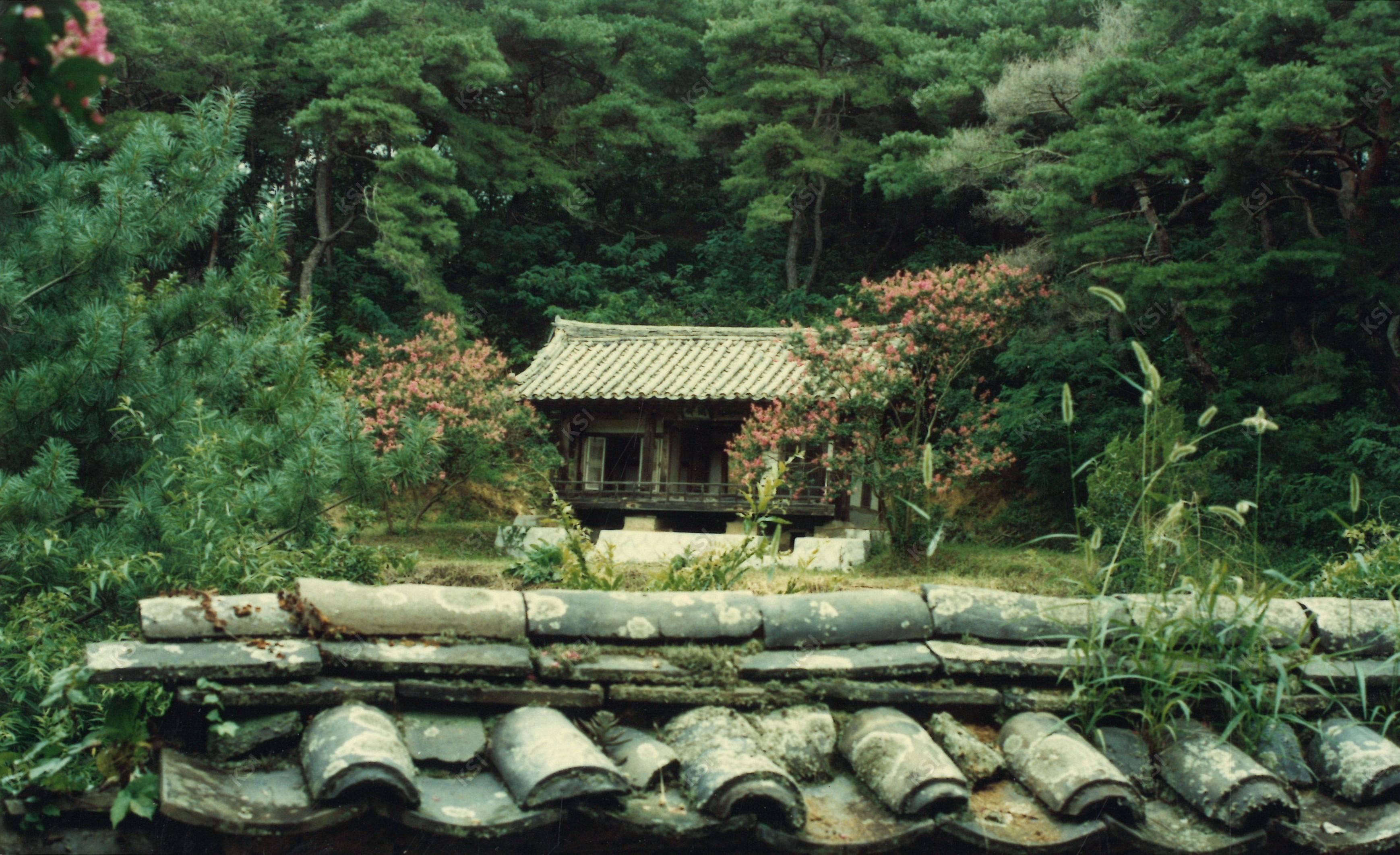 1980년대 간재정 전경