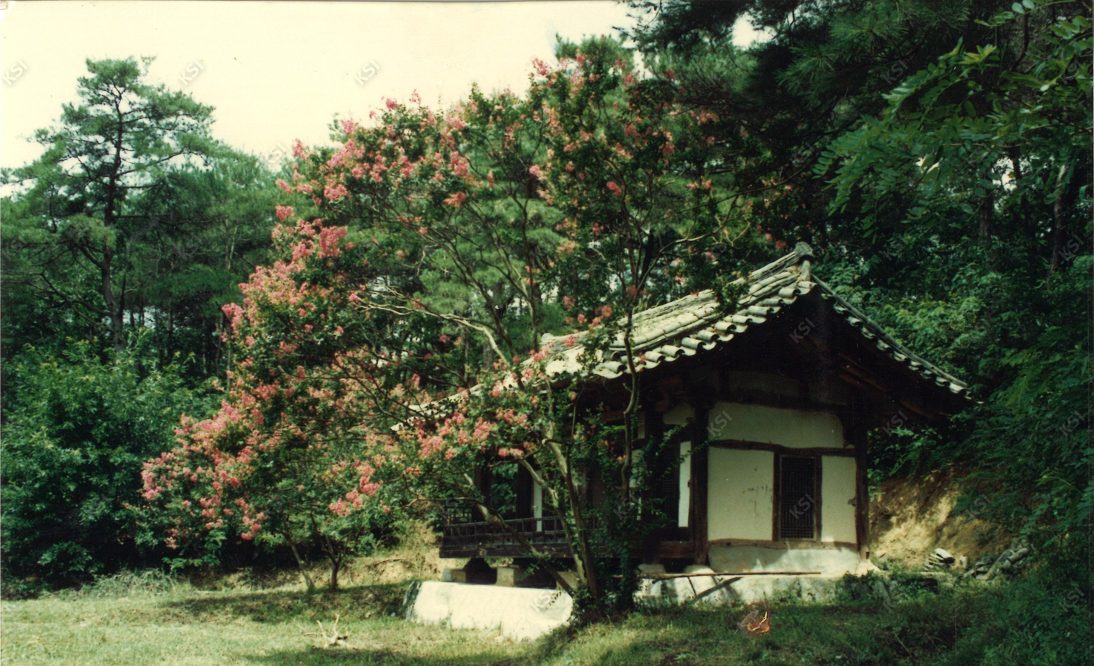 1980년대 간재정 전경