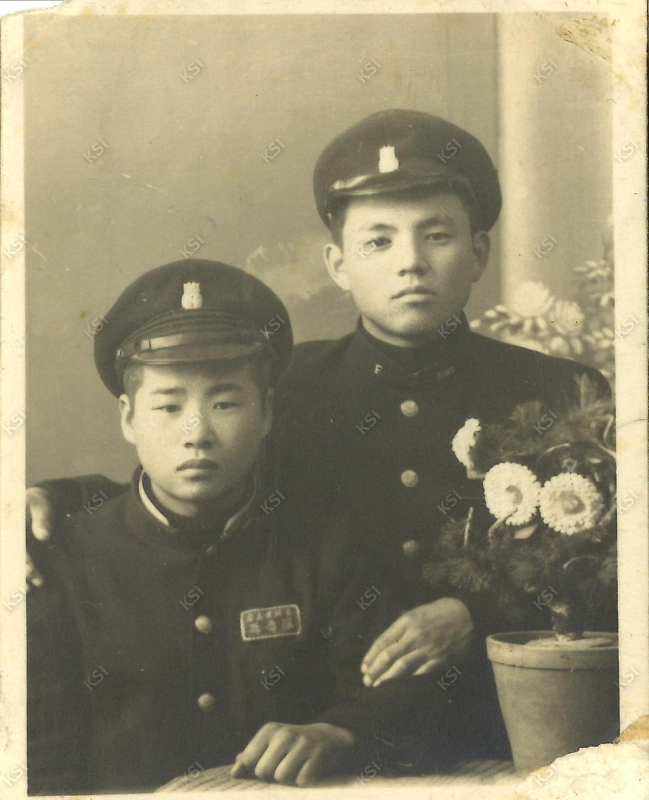 1950년대 오춘택과 친구
