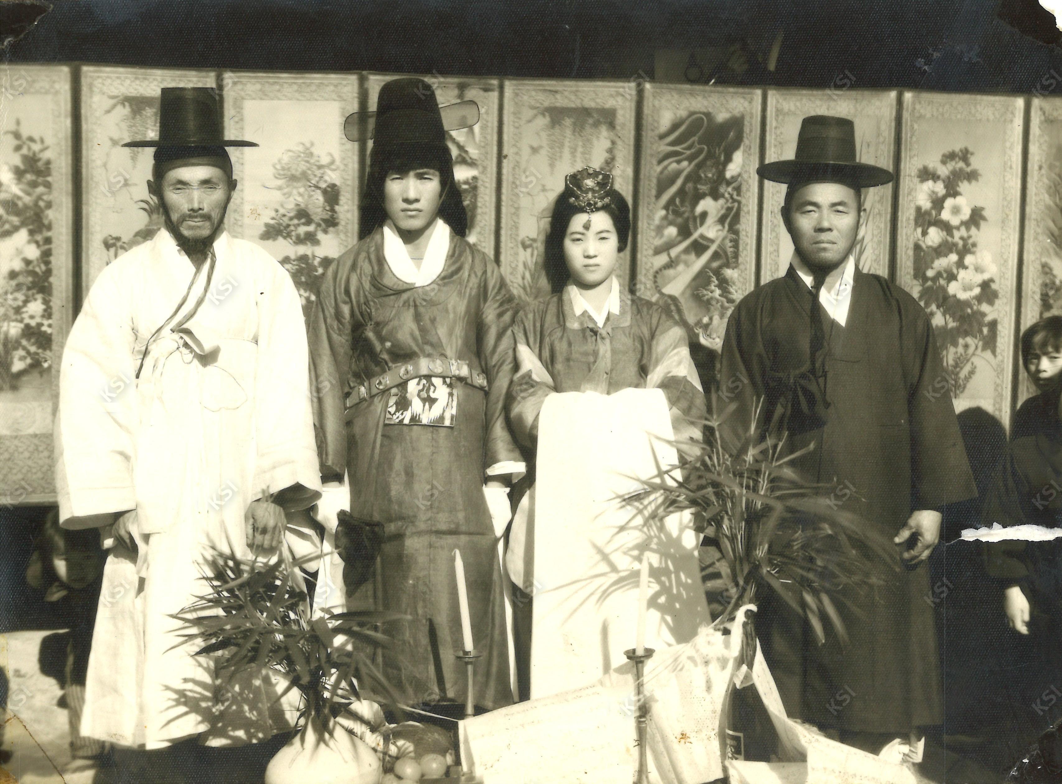 1960년대 혼례