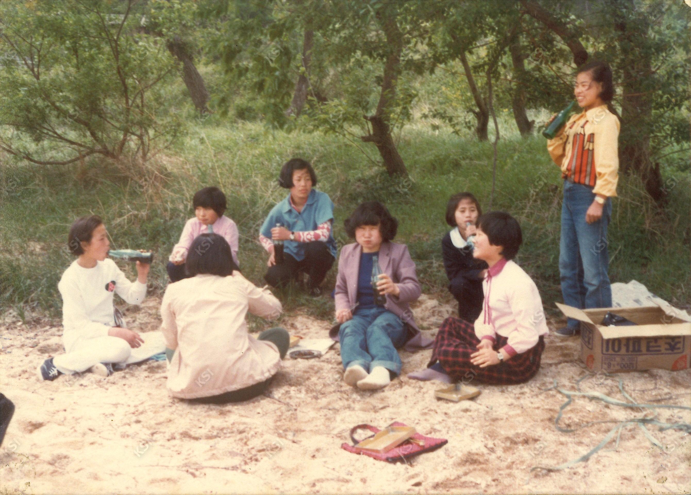1970년대 서후교회 야유회