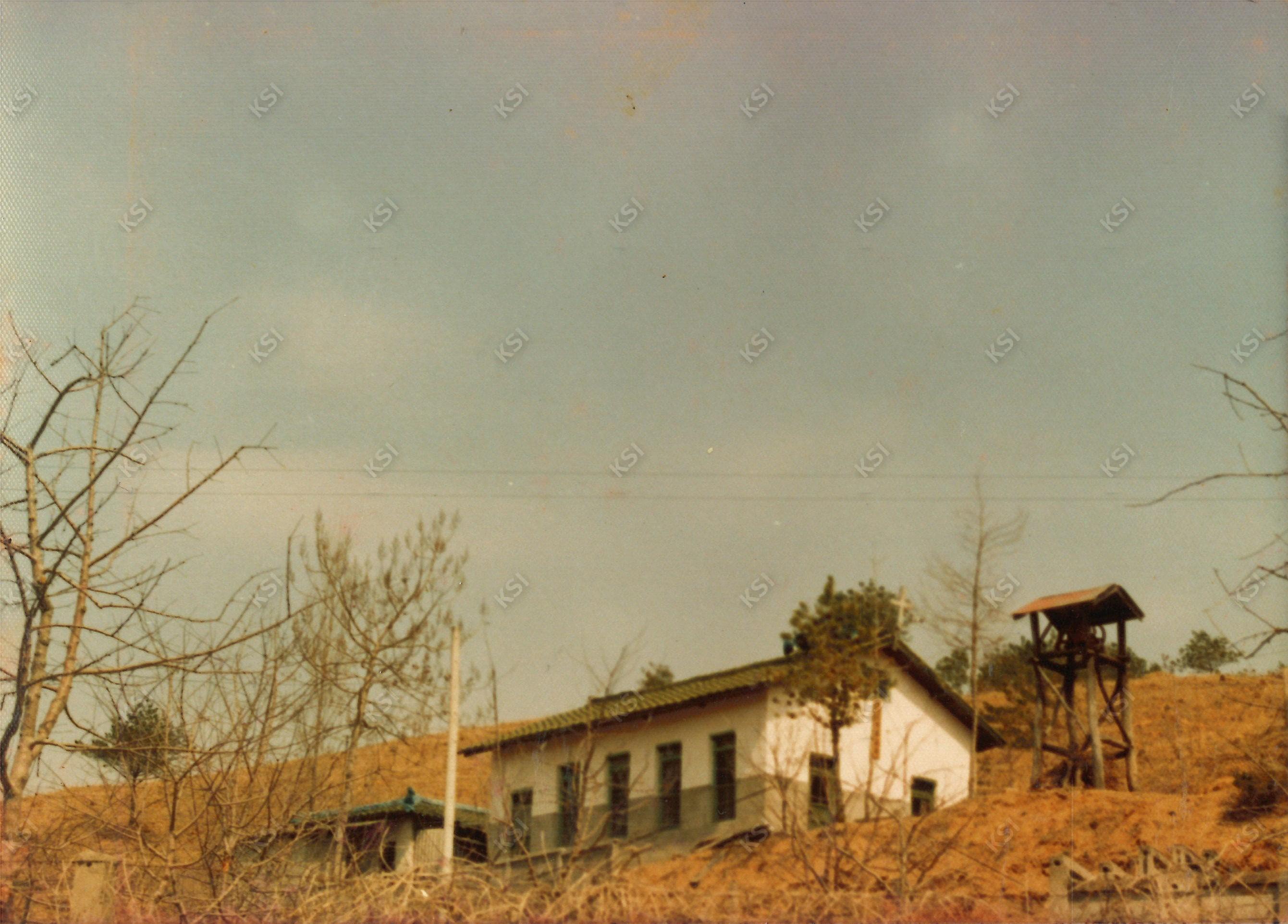 1980년대 서후교회 전경