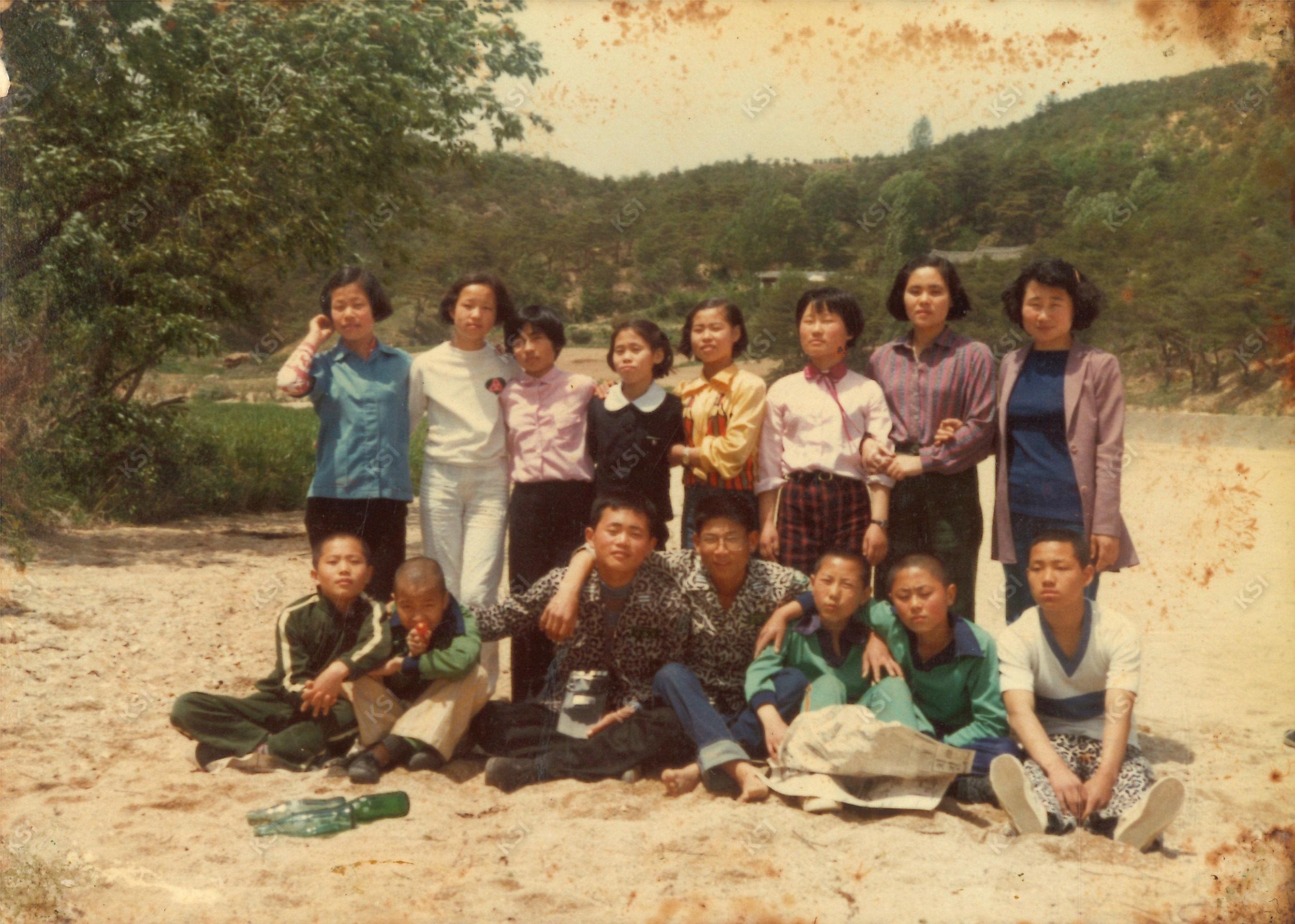 1970년대 서후교회 야유회
